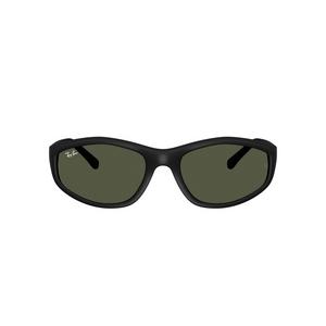 Ray-Ban RB2228 Dark Green Sunglasses - Rubber Black - BLACK/GREEN