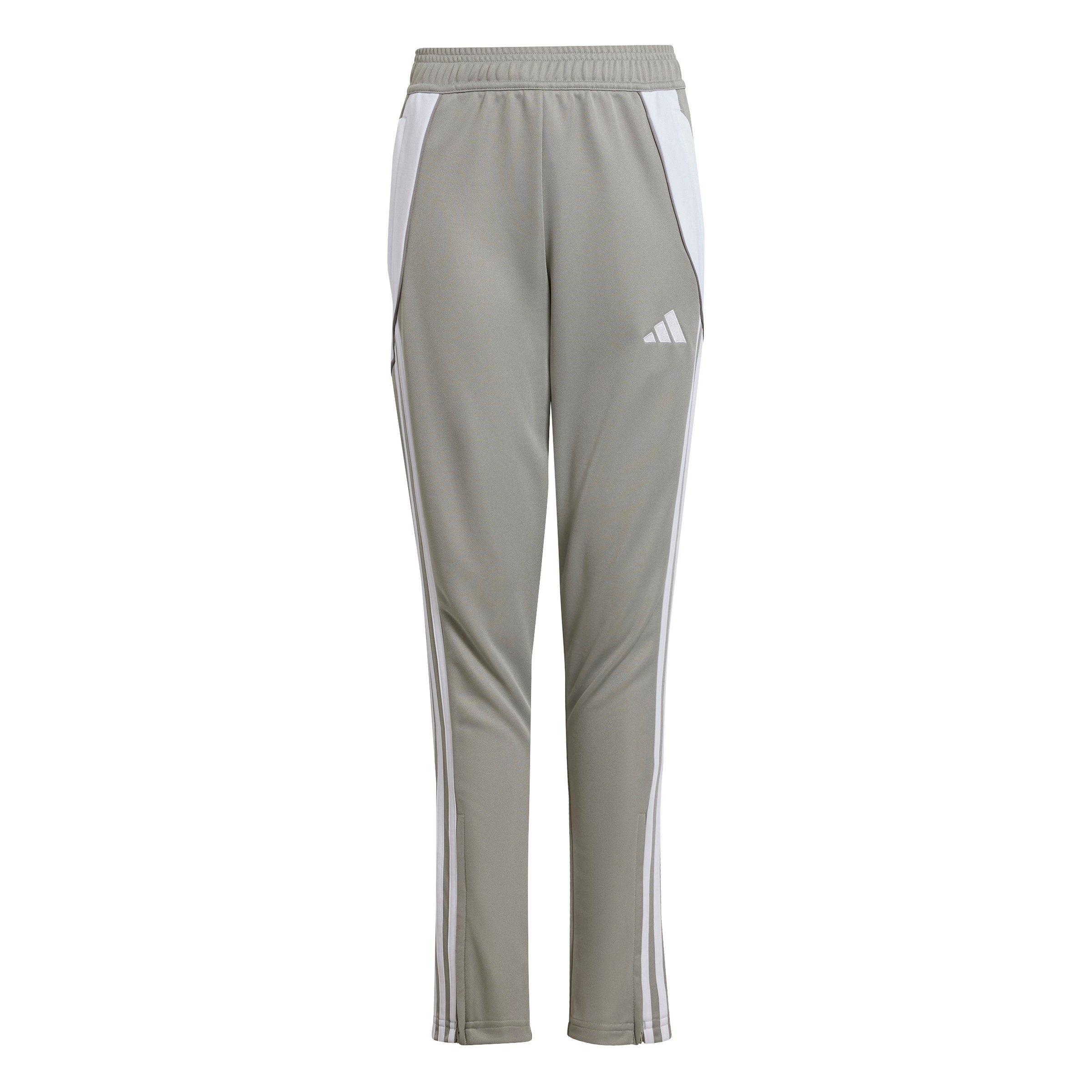 adidas Tiro 24 Training Big Kids' Grey Tracksuit Bottoms
