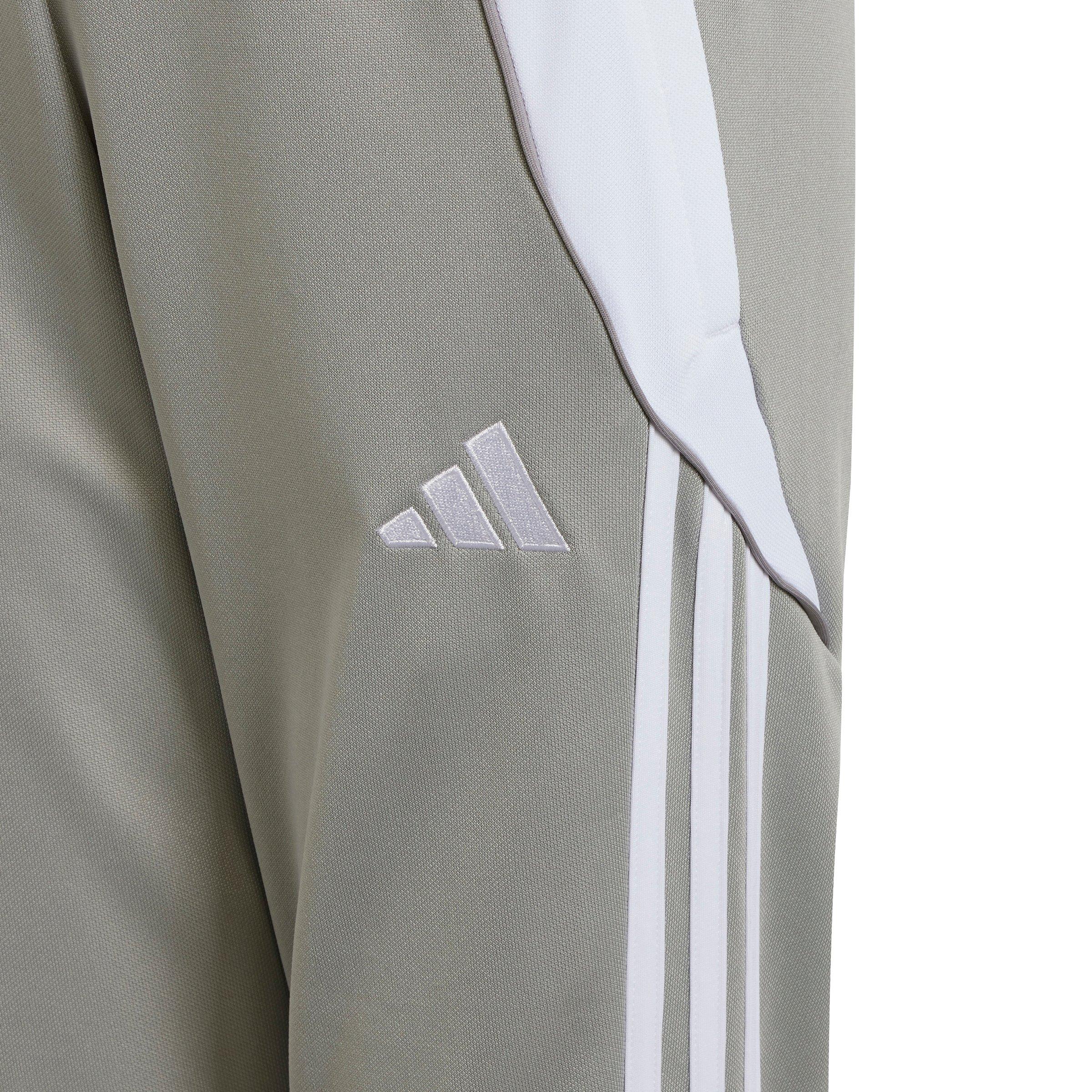 adidas Tiro 24 Training Big Kids' Grey Tracksuit Bottoms