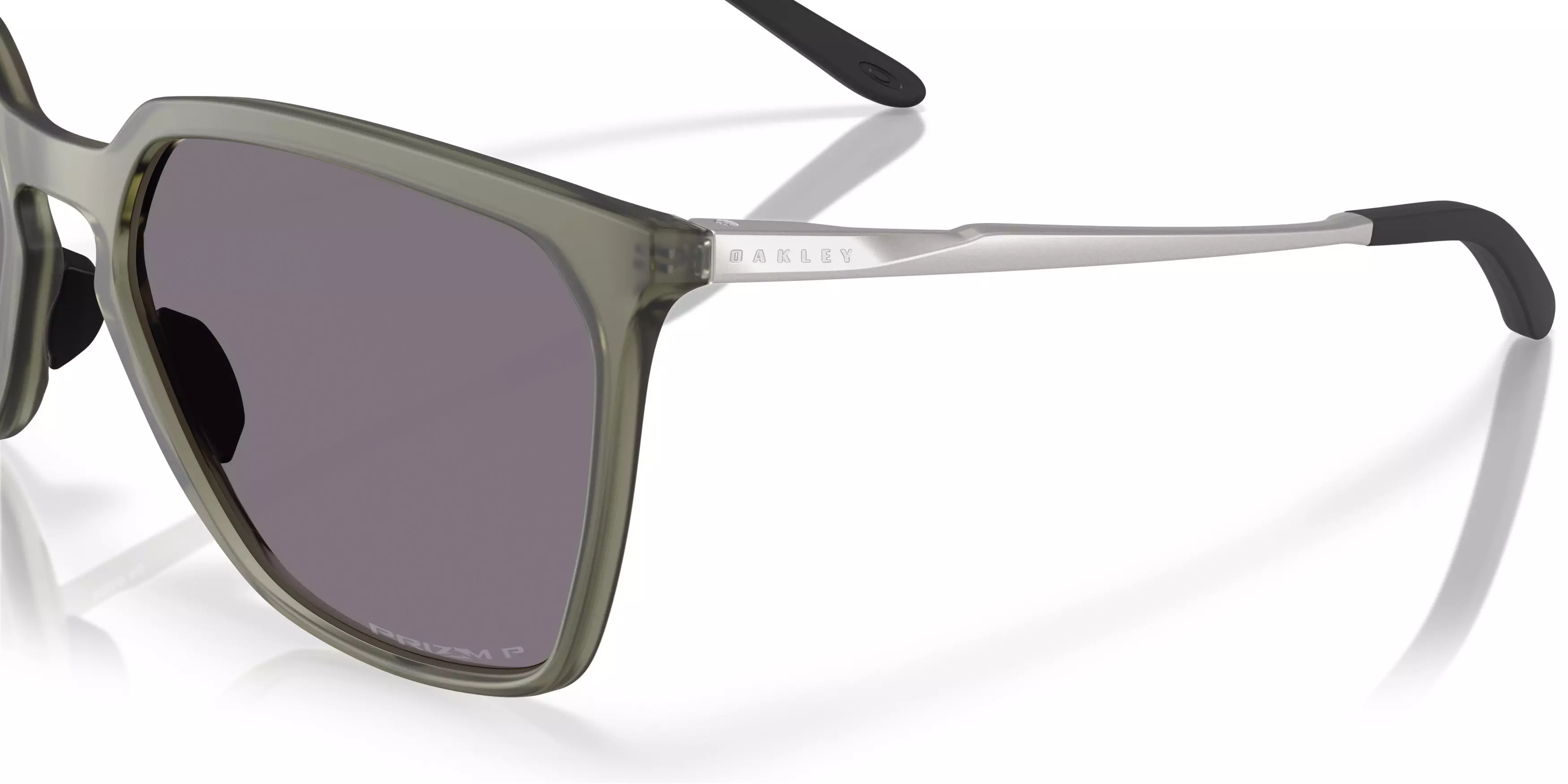 Oakley Sielo SQ Prizm Grey Polarized Sunglasses - Matte Olive Ink - GREEN/GREY