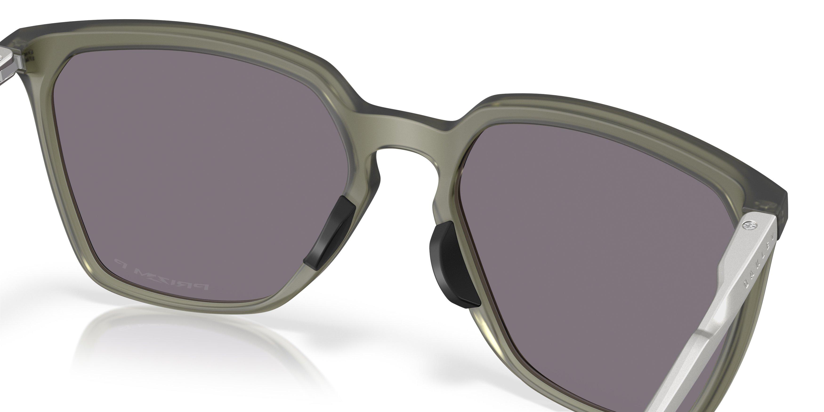 Oakley Sielo SQ Prizm Grey Polarized Sunglasses - Matte Olive Ink - GREEN/GREY Thumbnail View 6