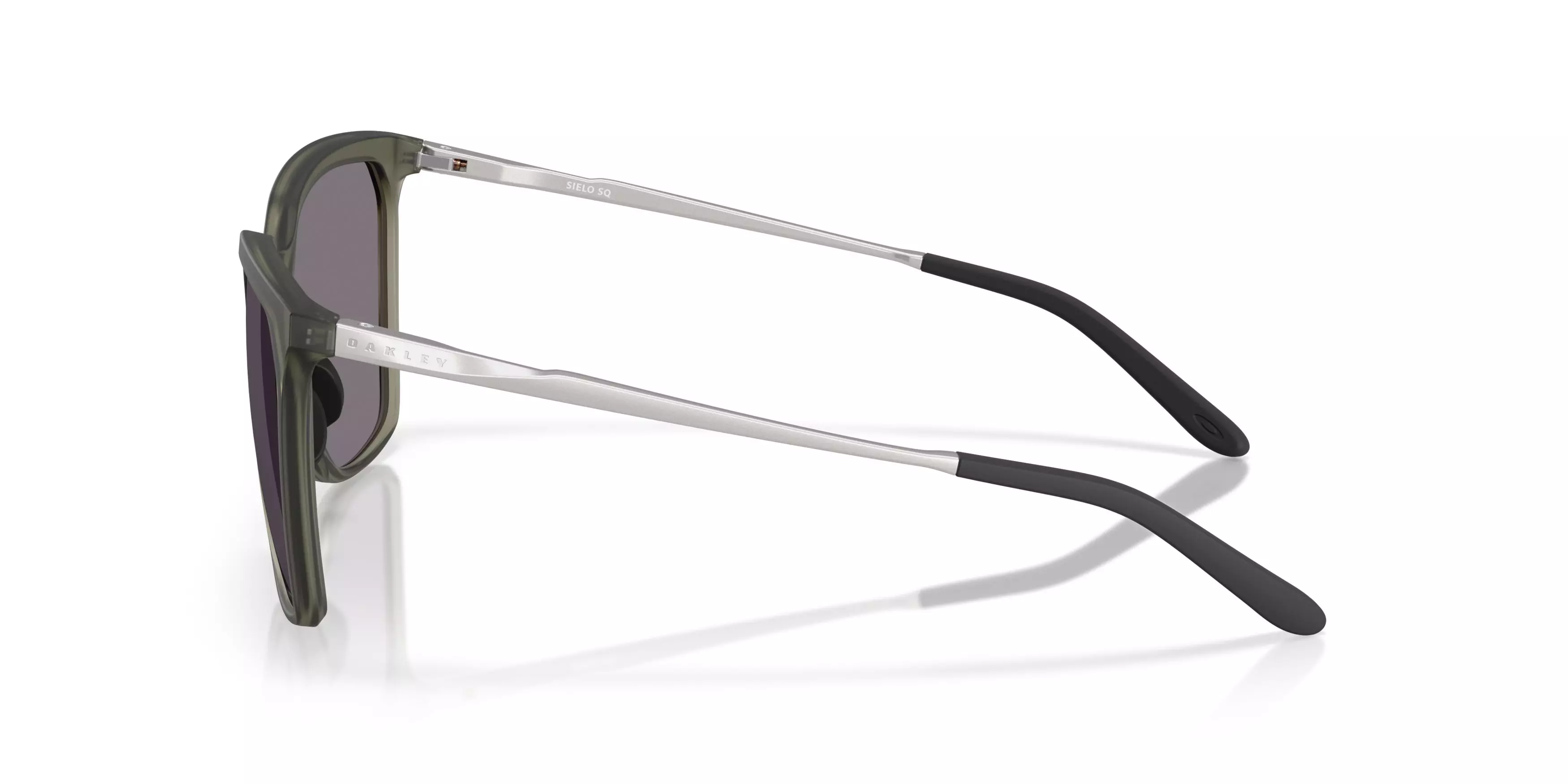 Oakley Sielo SQ Prizm Grey Polarized Sunglasses - Matte Olive Ink - GREEN/GREY