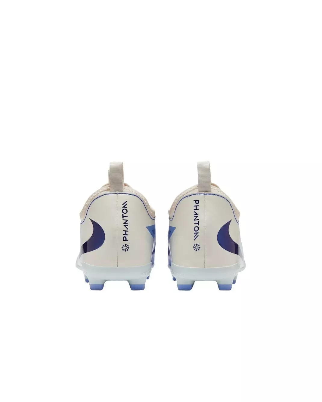 Nike Jr. Phantom 6 Low Academy LV8 "Racer Blue/Dark Obsidian" Grade School Kids' Soccer Cleat - BLUE/WHITE