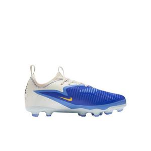 Nike Jr. Phantom 6 Low Academy LV8 "Racer Blue/Dark Obsidian" Grade School Kids' Soccer Cleat