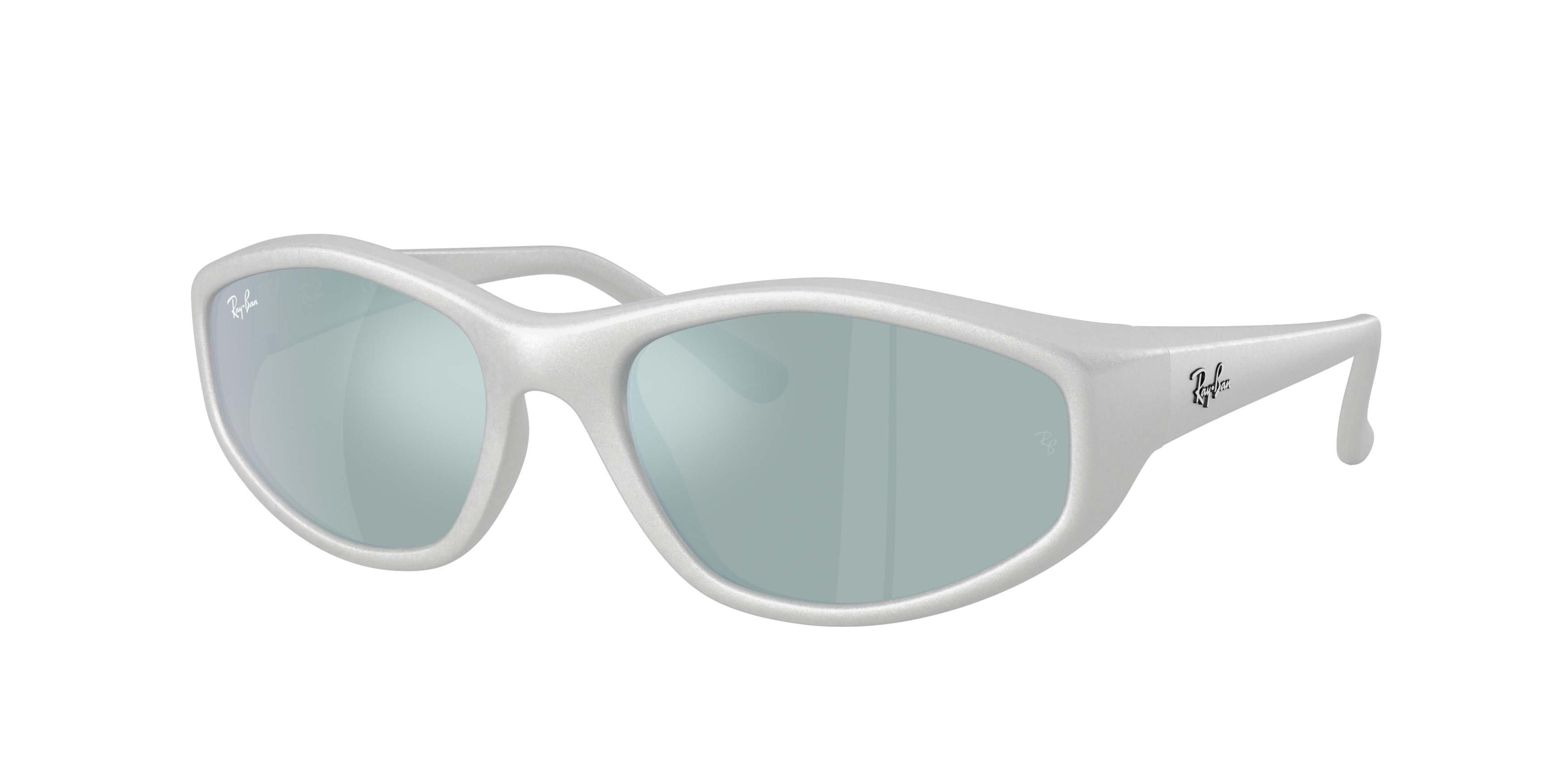 Ray-Ban RB2228 Light Green Mirror Silver Sunglasses - Silver - SILVER/GREEN