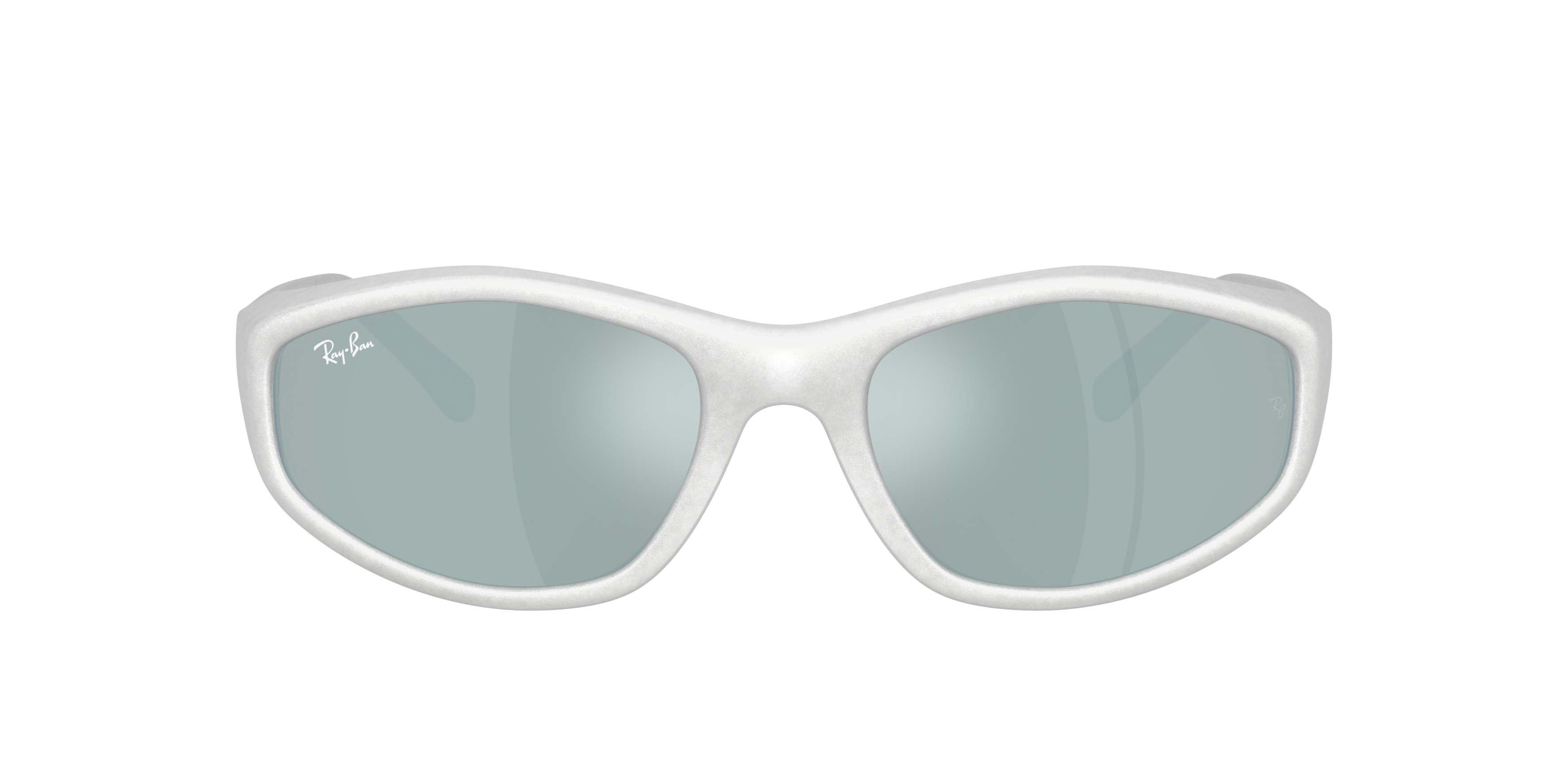 Ray-Ban RB2228 Light Green Mirror Silver Sunglasses - Silver - SILVER/GREEN