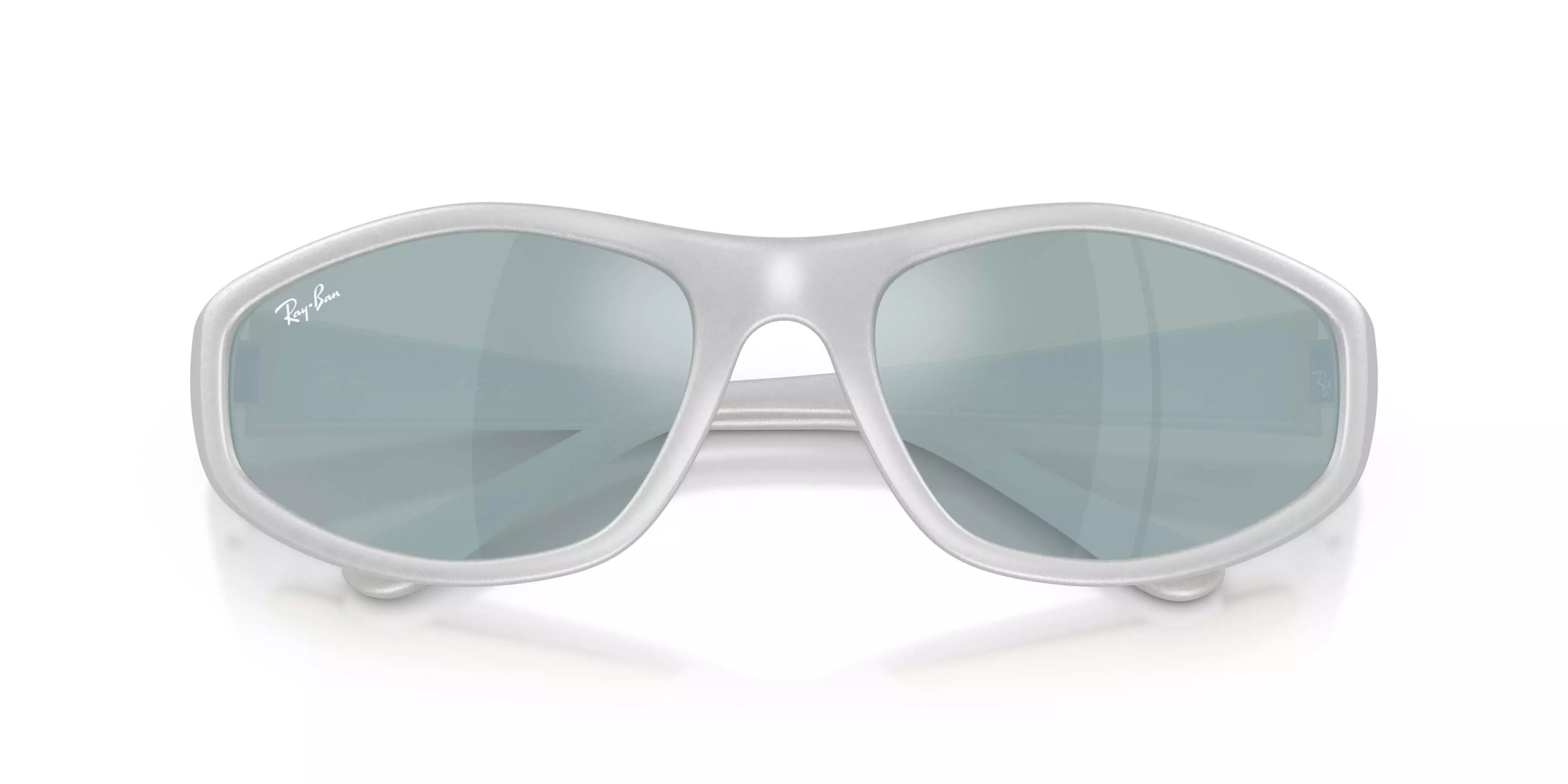 Ray-Ban RB2228 Light Green Mirror Silver Sunglasses - Silver - SILVER/GREEN