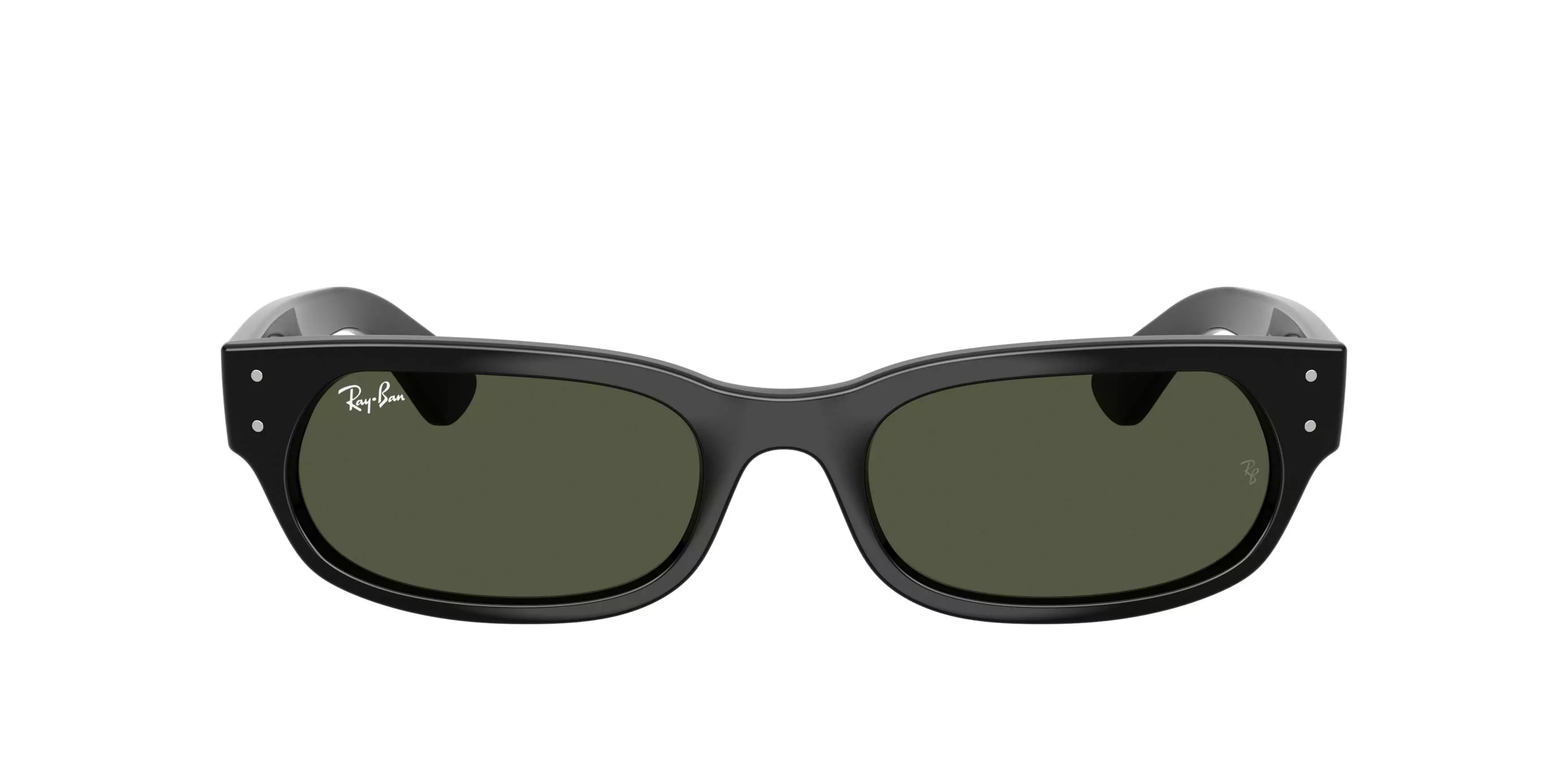 Ray-Ban RB2236 Green Sunglasses - Black - BLACK/GREEN
