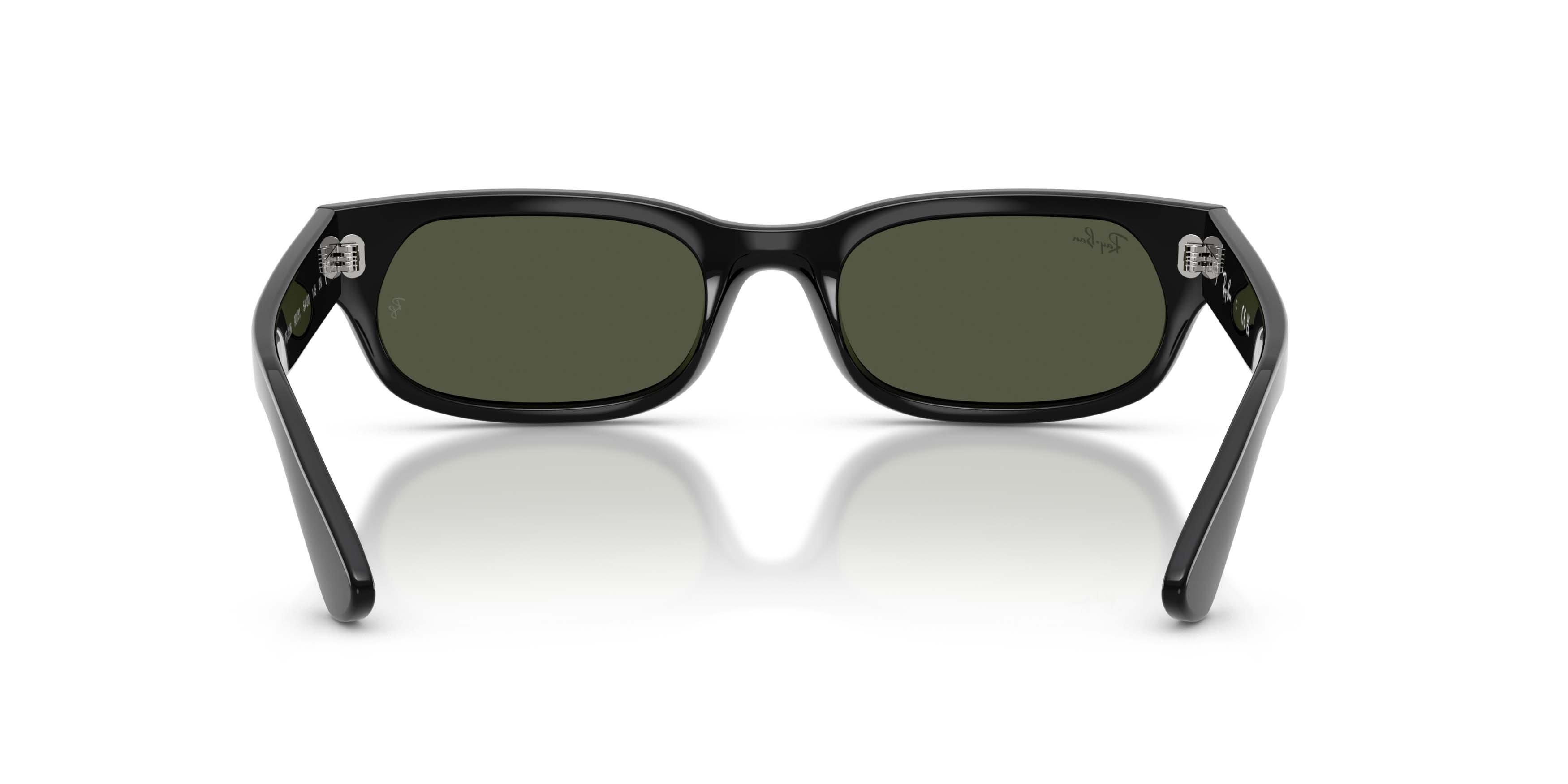 Ray-Ban RB2236 Green Sunglasses - Black - BLACK/GREEN