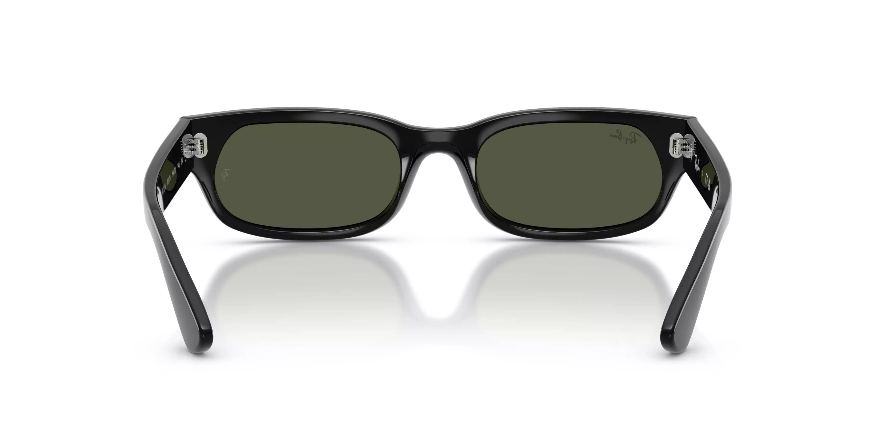 Ray-Ban RB2236 Green Sunglasses - Black - BLACK/GREEN