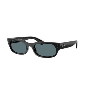 Ray-Ban RB2236 Black Polarized Sunglasses - Black - BLACK