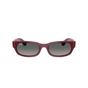 Ray-Ban RB2236 Light Grey Gradient Dark Grey Sunglasses - Bordeaux - RED/GREY