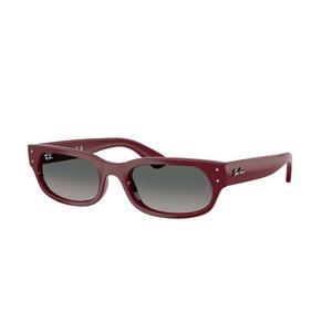 Ray-Ban RB2236 Light Grey Gradient Dark Grey Sunglasses - Bordeaux - RED/GREY