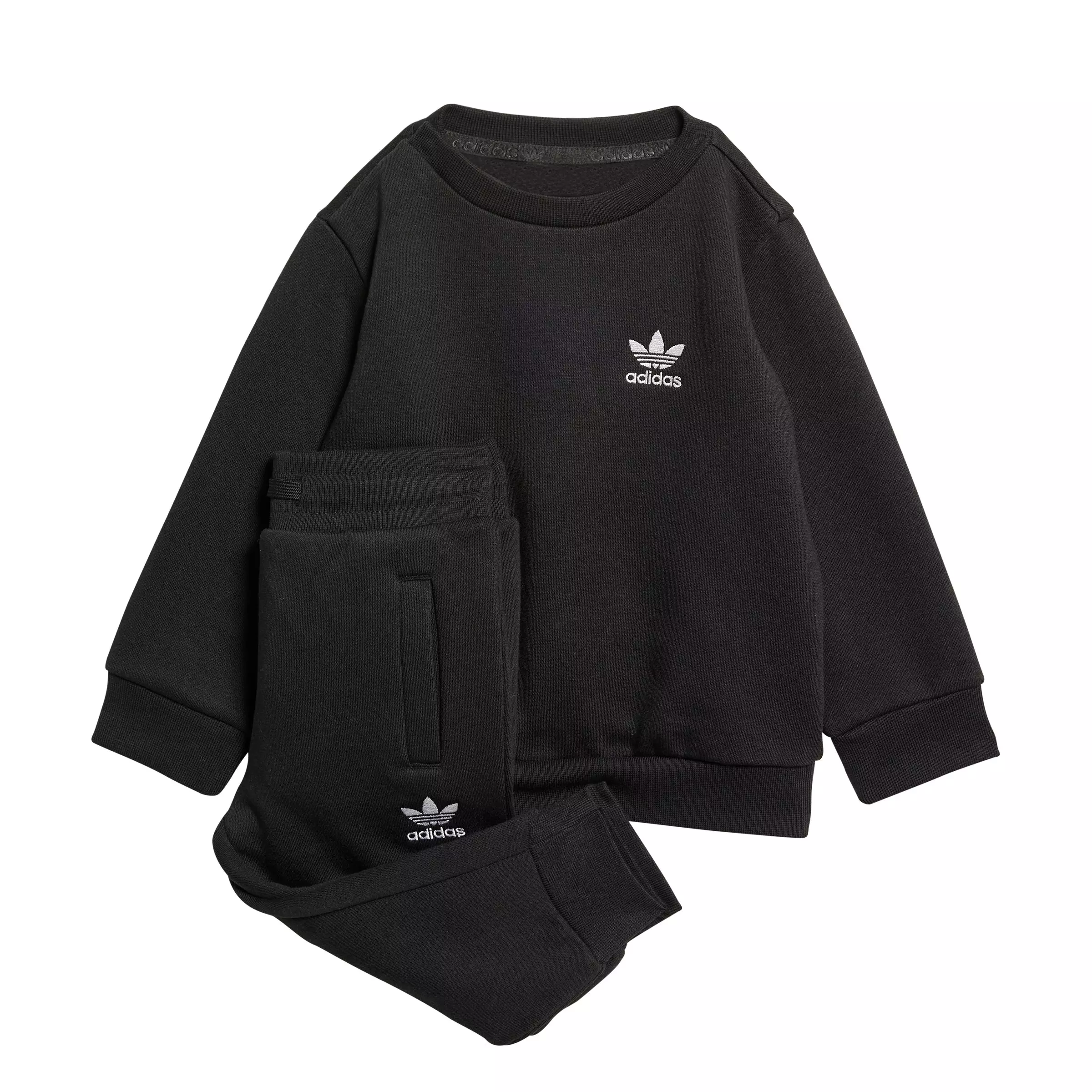 adidas Originals Toddler Kids' Crew Set - Black - BLACK