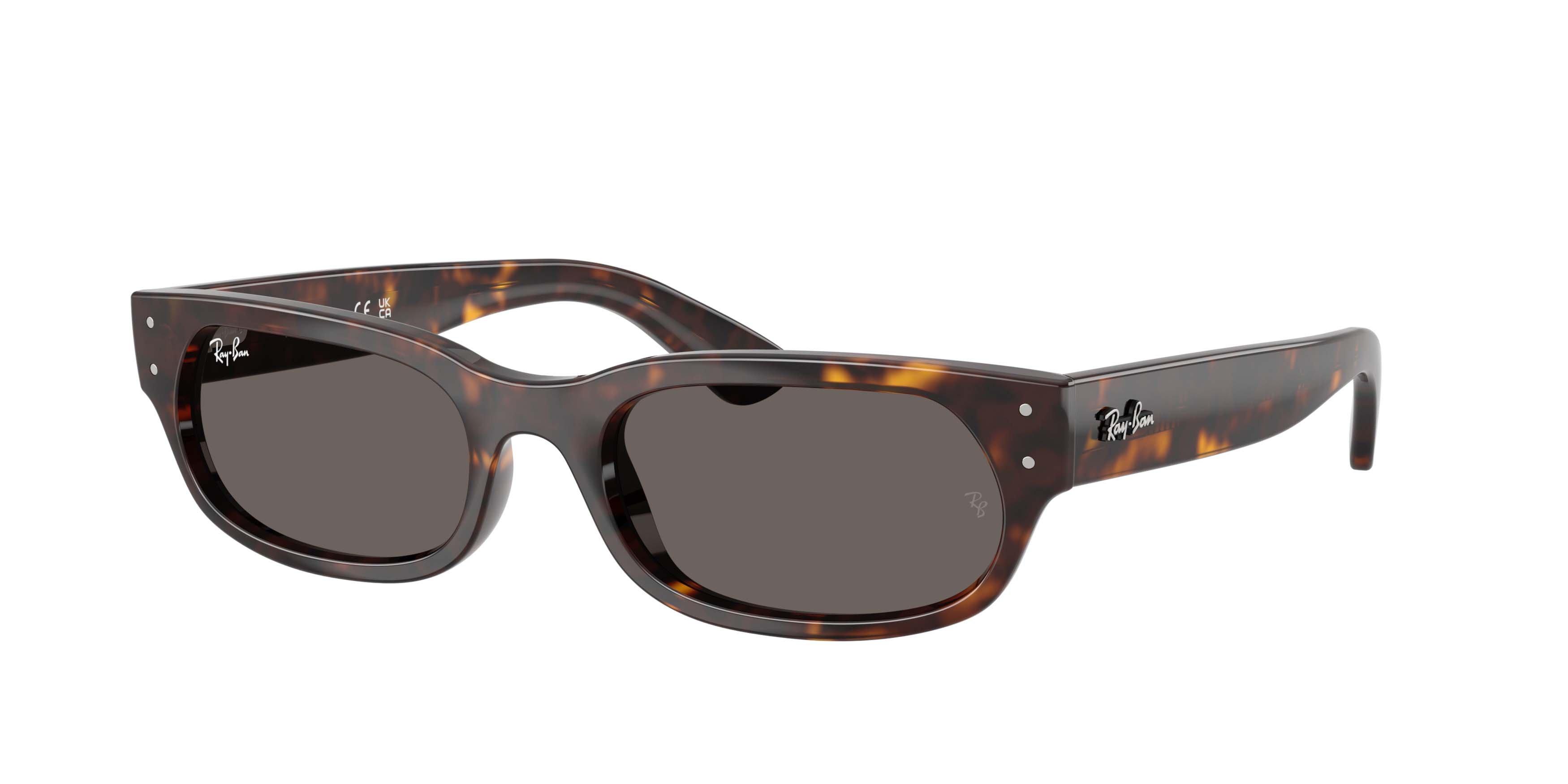 Ray-Ban RB2236 Dark Grey Sunglasses - Havana - BROWN/GREY