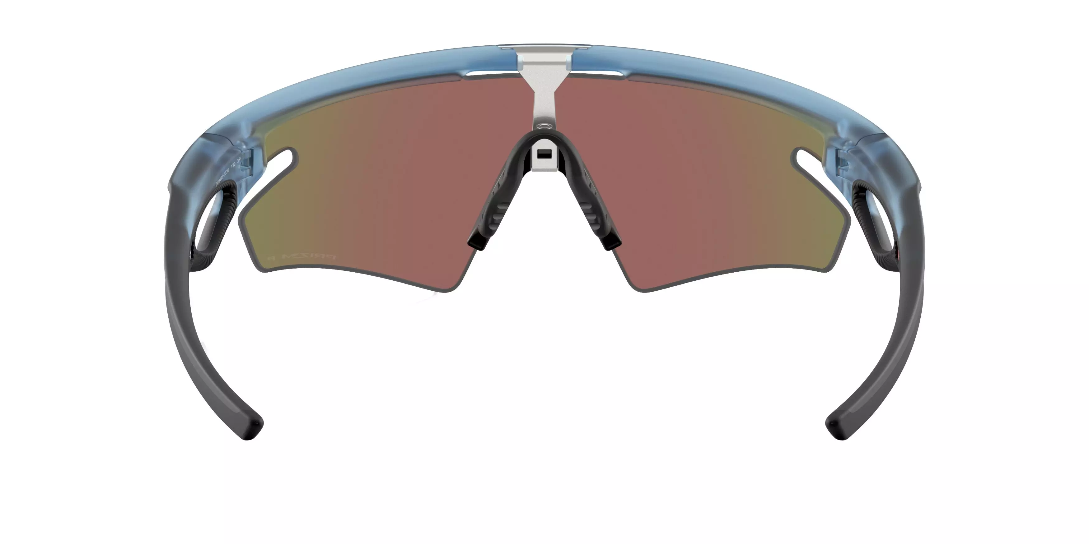 Oakley Sphaera Slash Prizm Sapphire Polarized Sunglasses - Matte Transparent Stonewash - BLUE