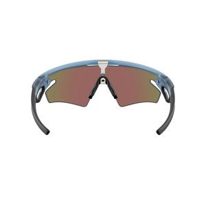 Oakley Sphaera Slash Prizm Sapphire Polarized Sunglasses - Matte Transparent Stonewash