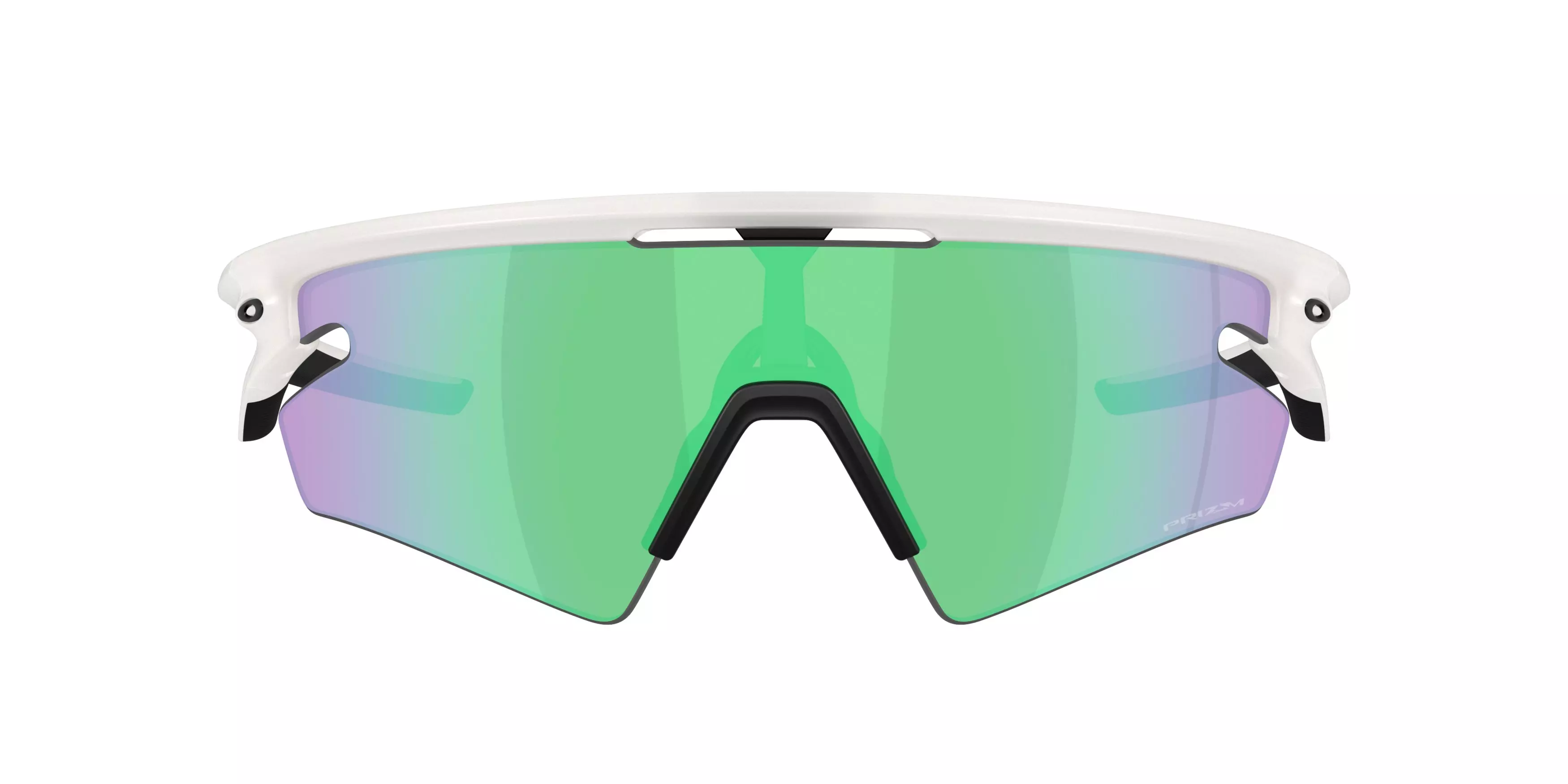 Oakley Sphaera Slash Prizm Road Jade Sunglasses - Matte Transparent Mist - GREY/GREEN