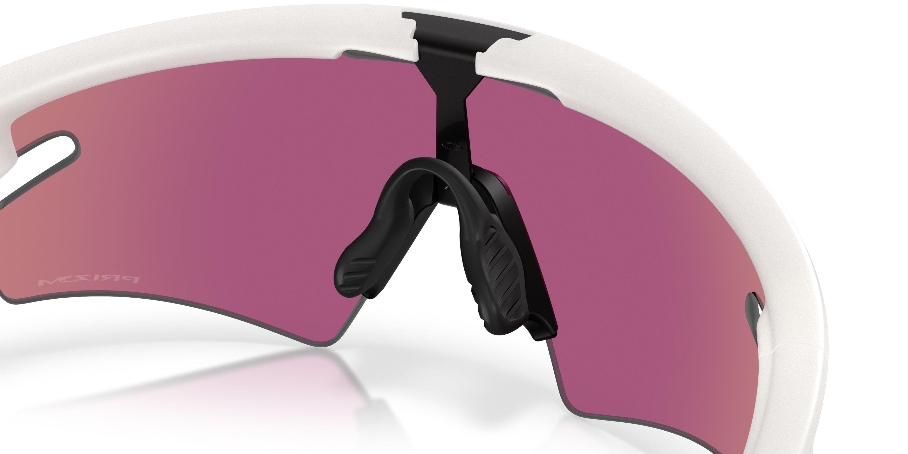 Oakley Sphaera Slash Prizm Road Jade Sunglasses - Matte Transparent Mist - GREY/GREEN Thumbnail View 6