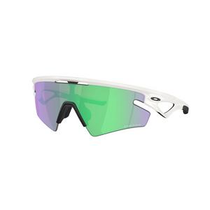 Oakley Sphaera Slash Prizm Road Jade Sunglasses - Matte Transparent Mist