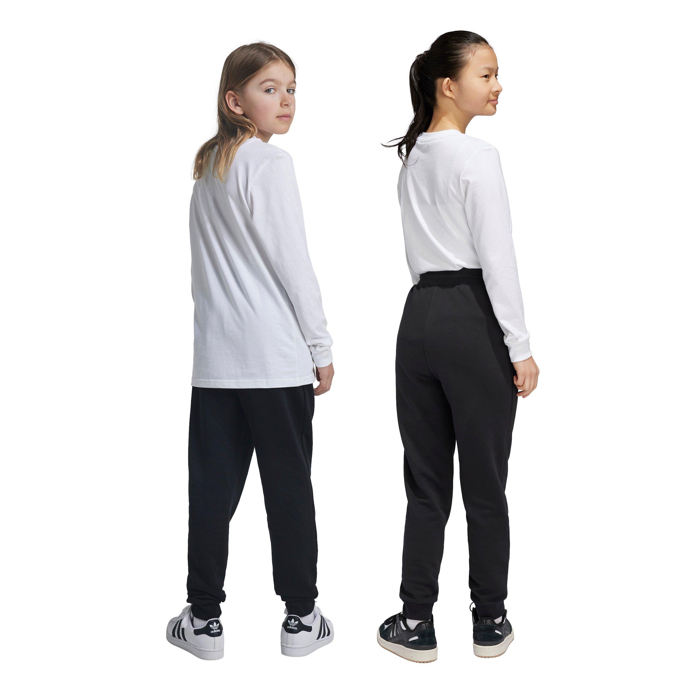 adidas Originals Fleece Big Kids' Black Joggers