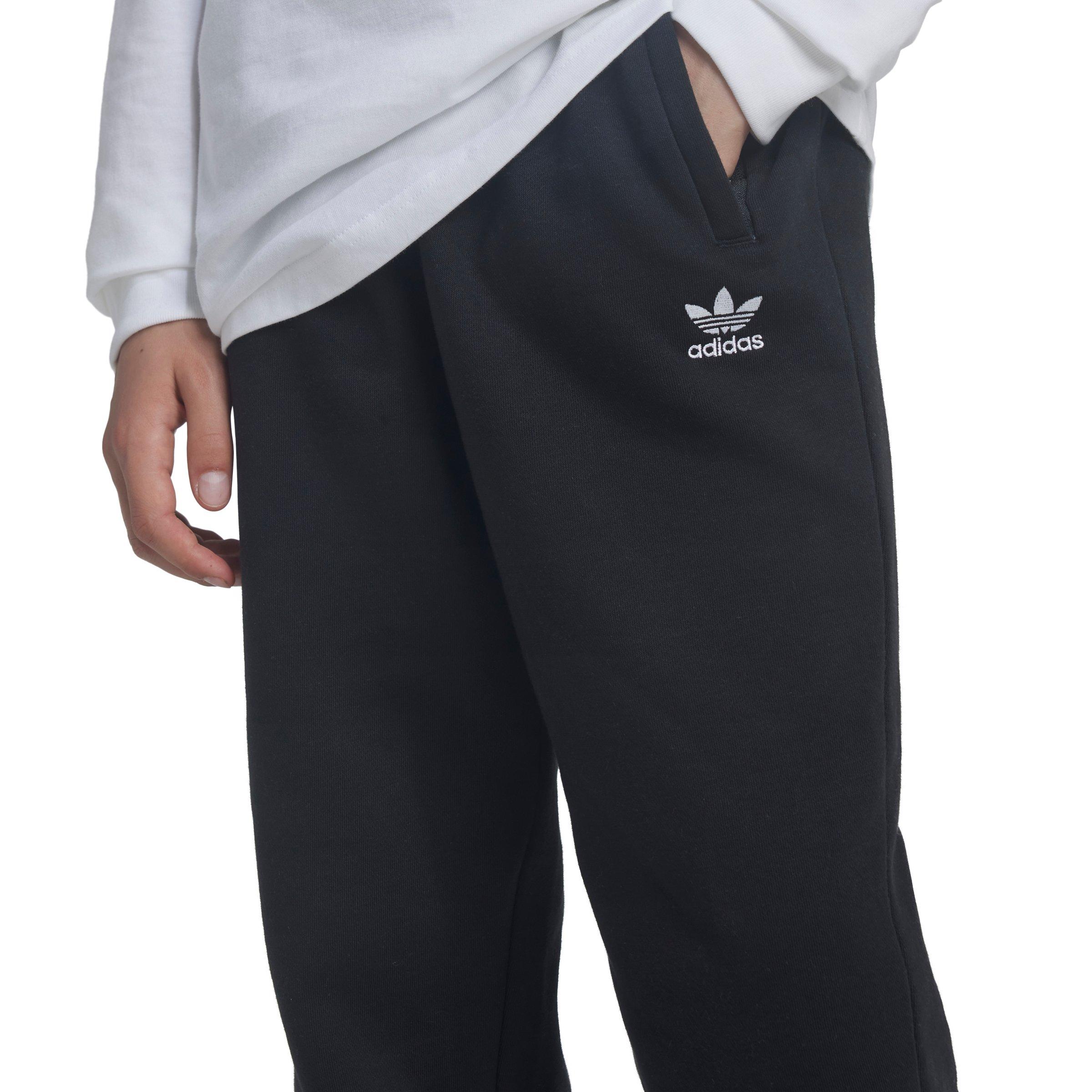 adidas Originals Fleece Big Kids' Black Joggers