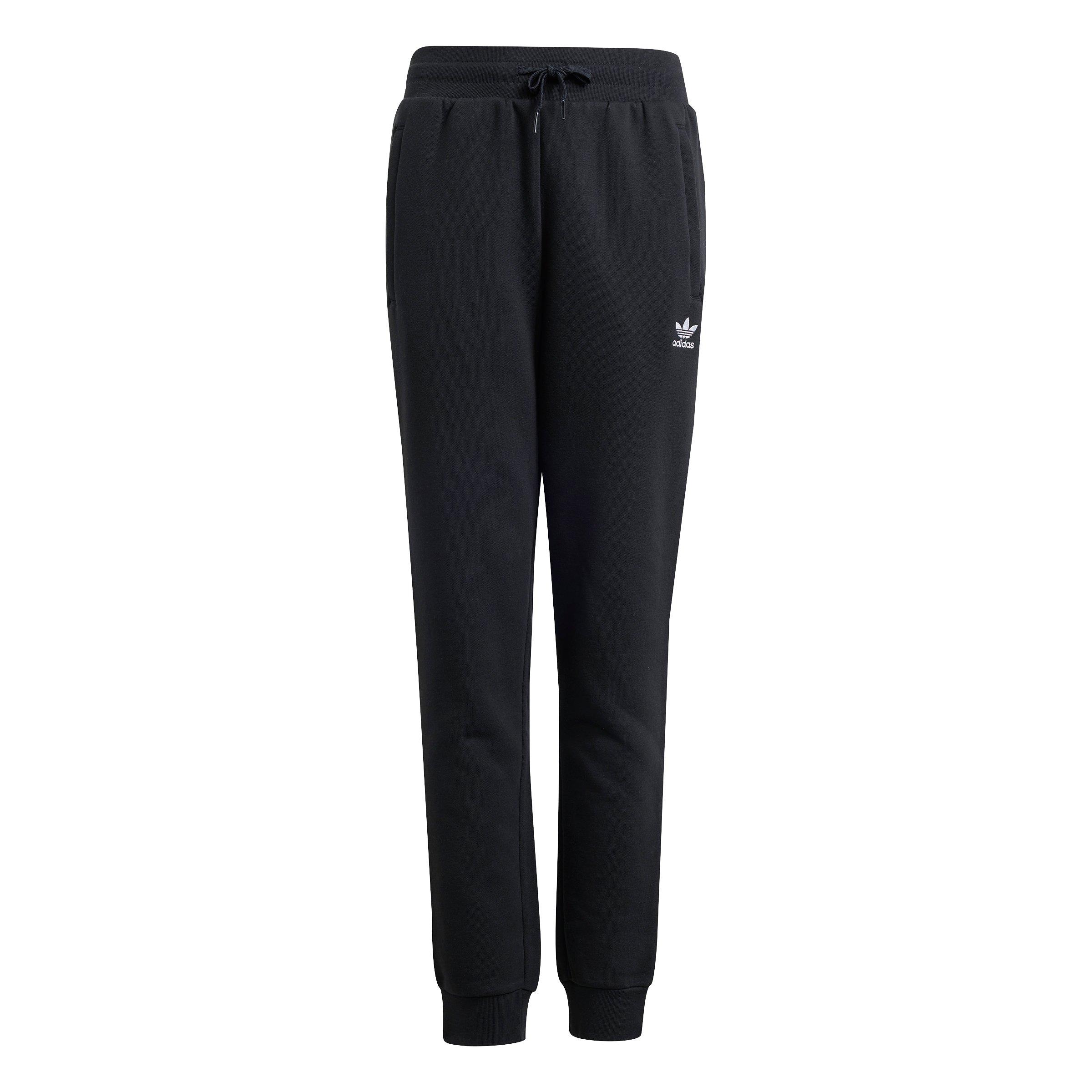 adidas Originals Fleece Big Kids' Black Joggers