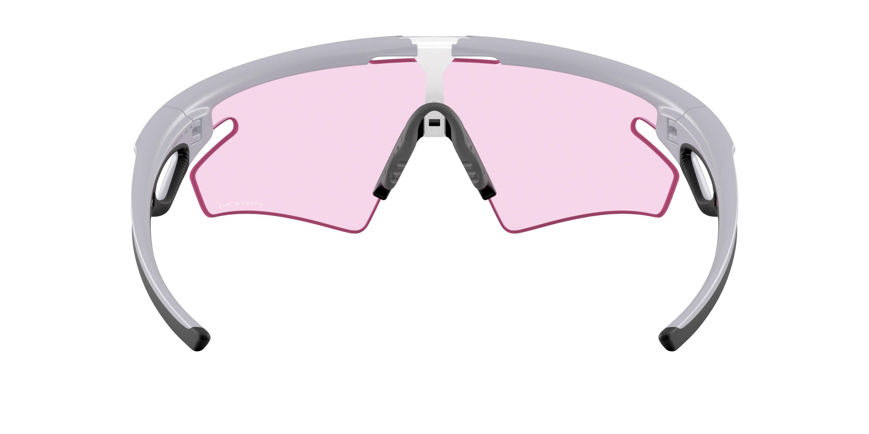 Oakley Sphaera Slash Prizm Low Light Sunglasses - Grey Matte Fog - GREY/PINK Thumbnail View 2