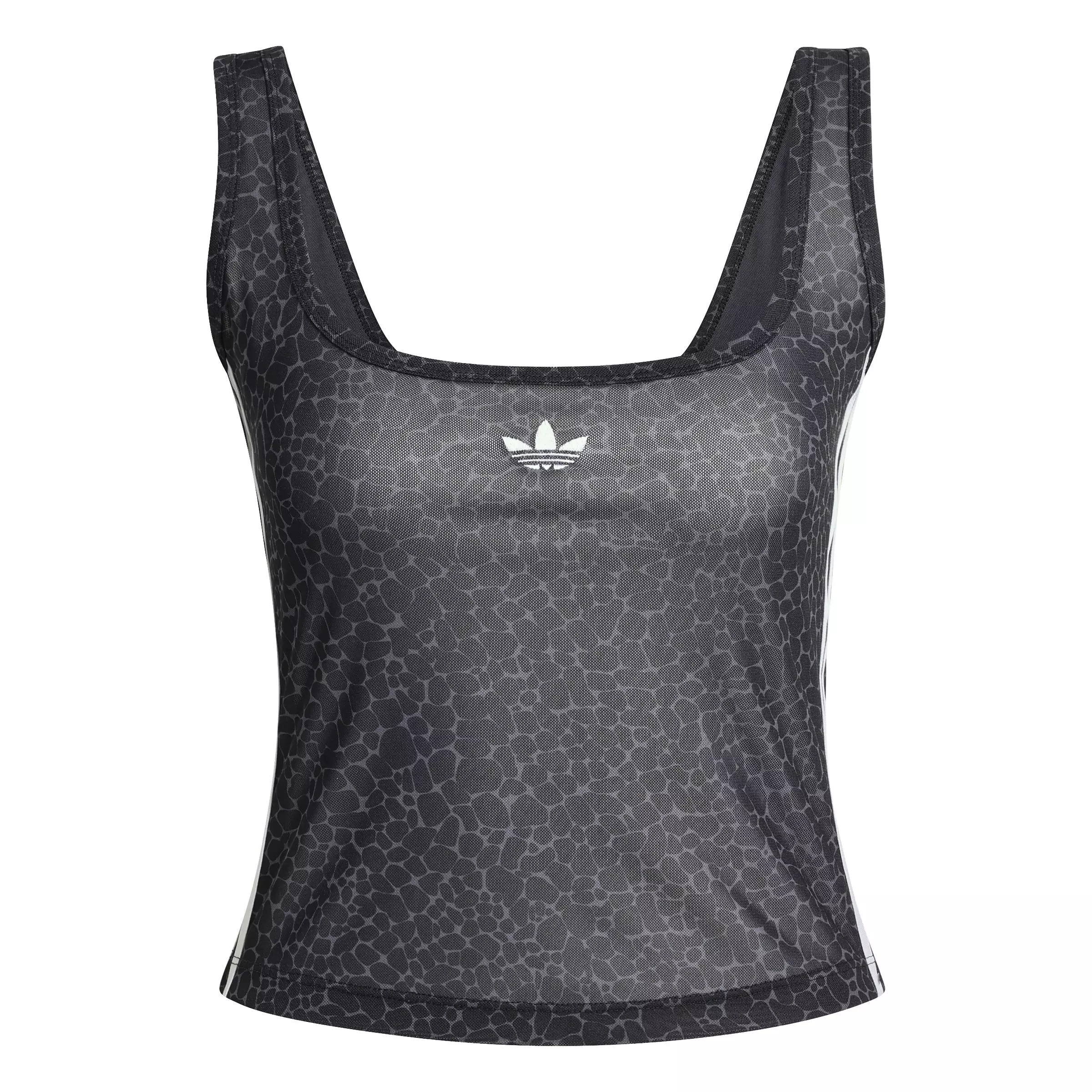 adidas Originals Women's AOP Tank Top - Black/Grey - BLACK/GREY