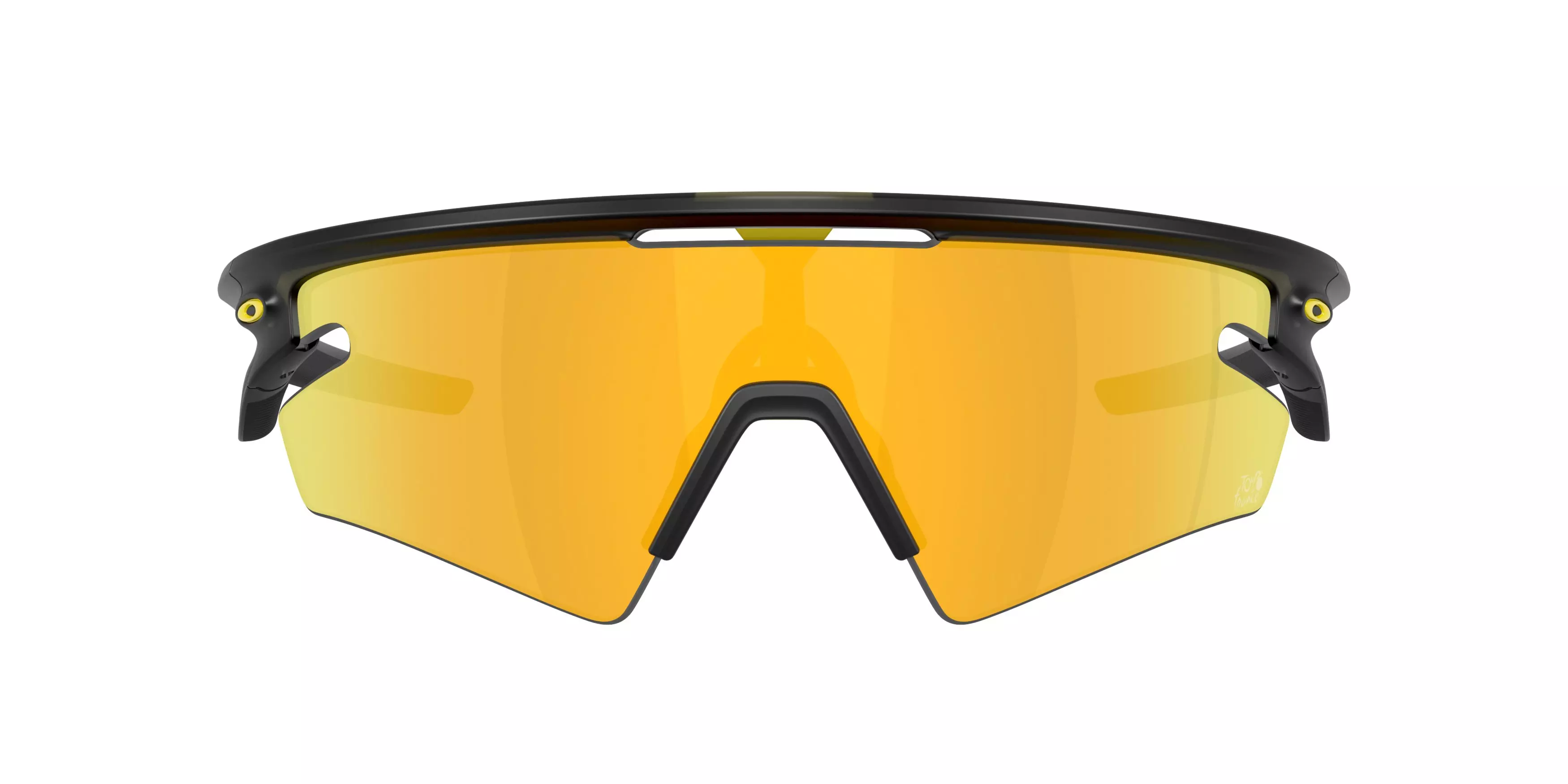 Oakley Sphaera Slash Prizm 24K Polarized Sunglasses - Matte Black - BLACK/GOLD