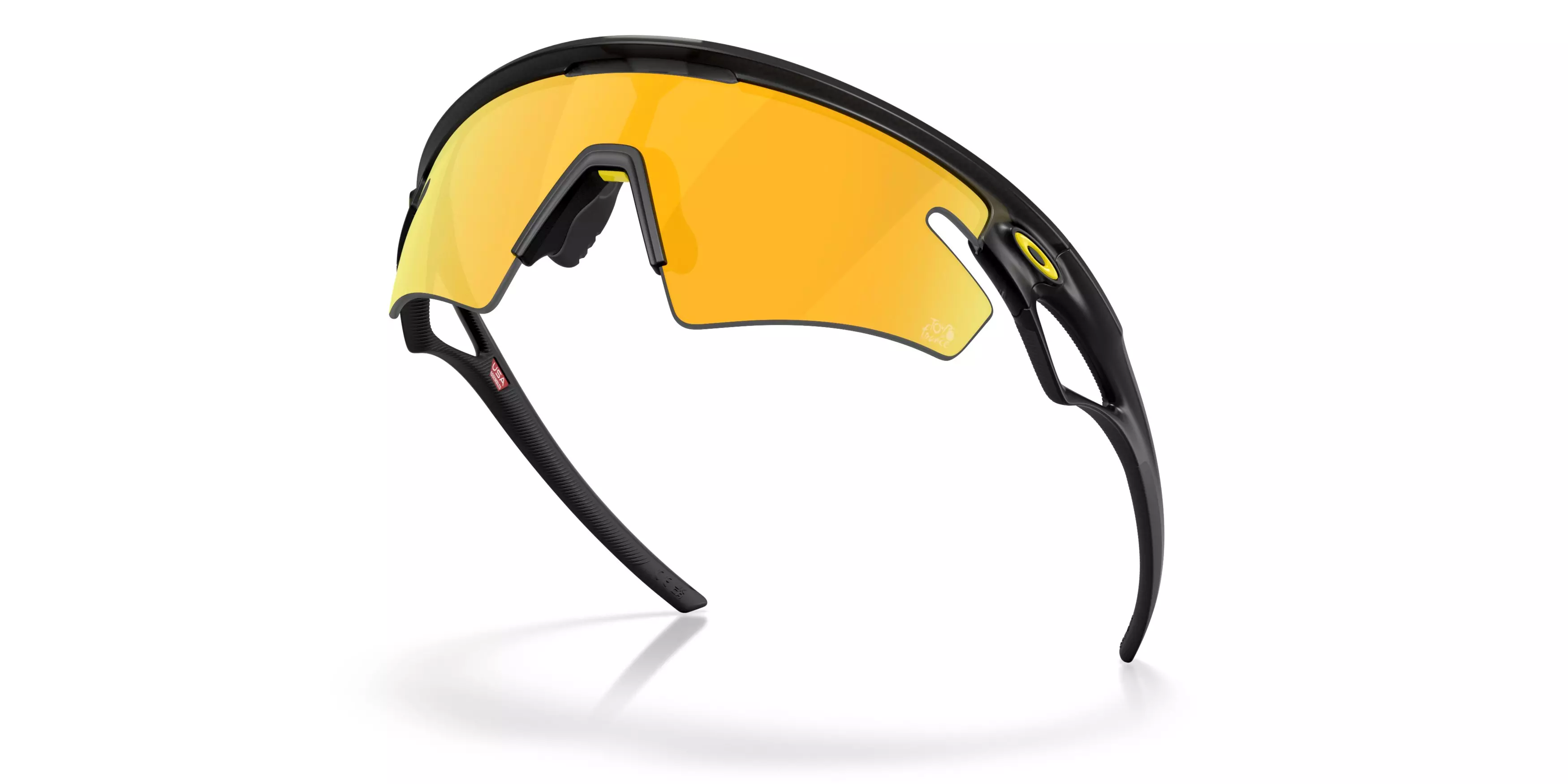 Oakley Sphaera Slash Prizm 24K Polarized Sunglasses - Matte Black - BLACK/GOLD