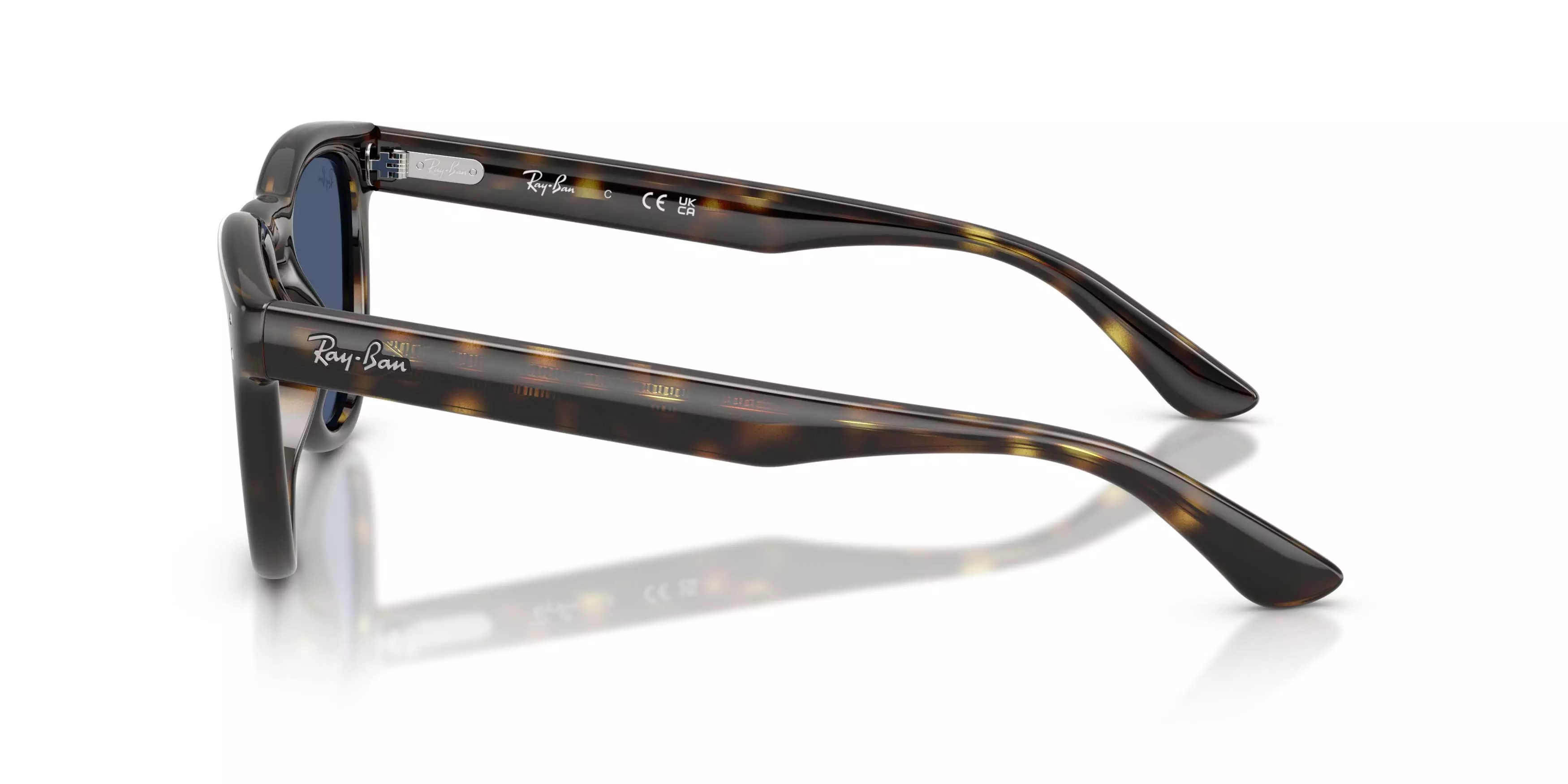 Ray-Ban RB2237 Blue Sunglasses - Havana - BROWN