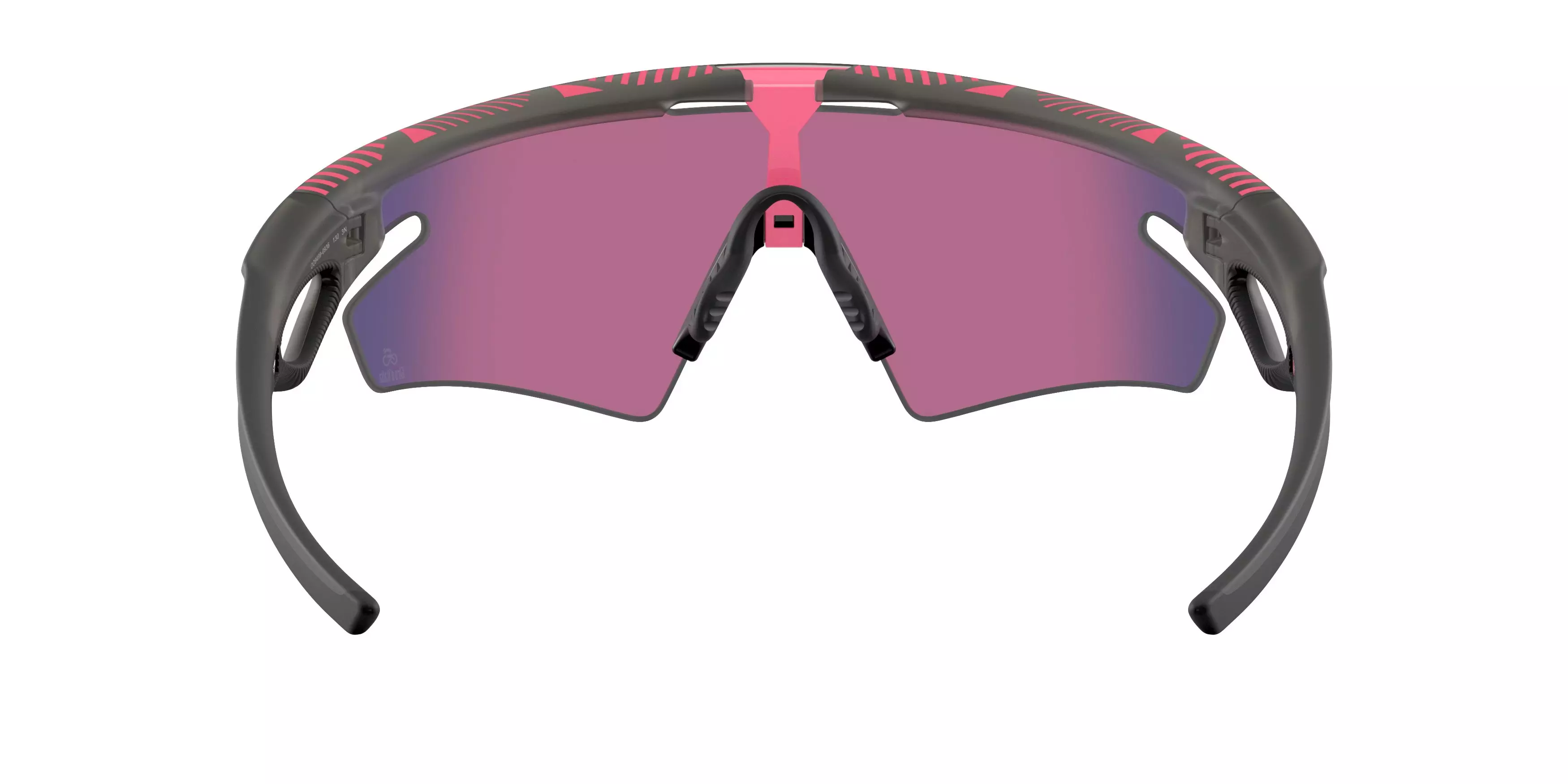 Oakley Sphaera Slash Prizm Road Sunglasses - Grey Smoke - GREY/RED