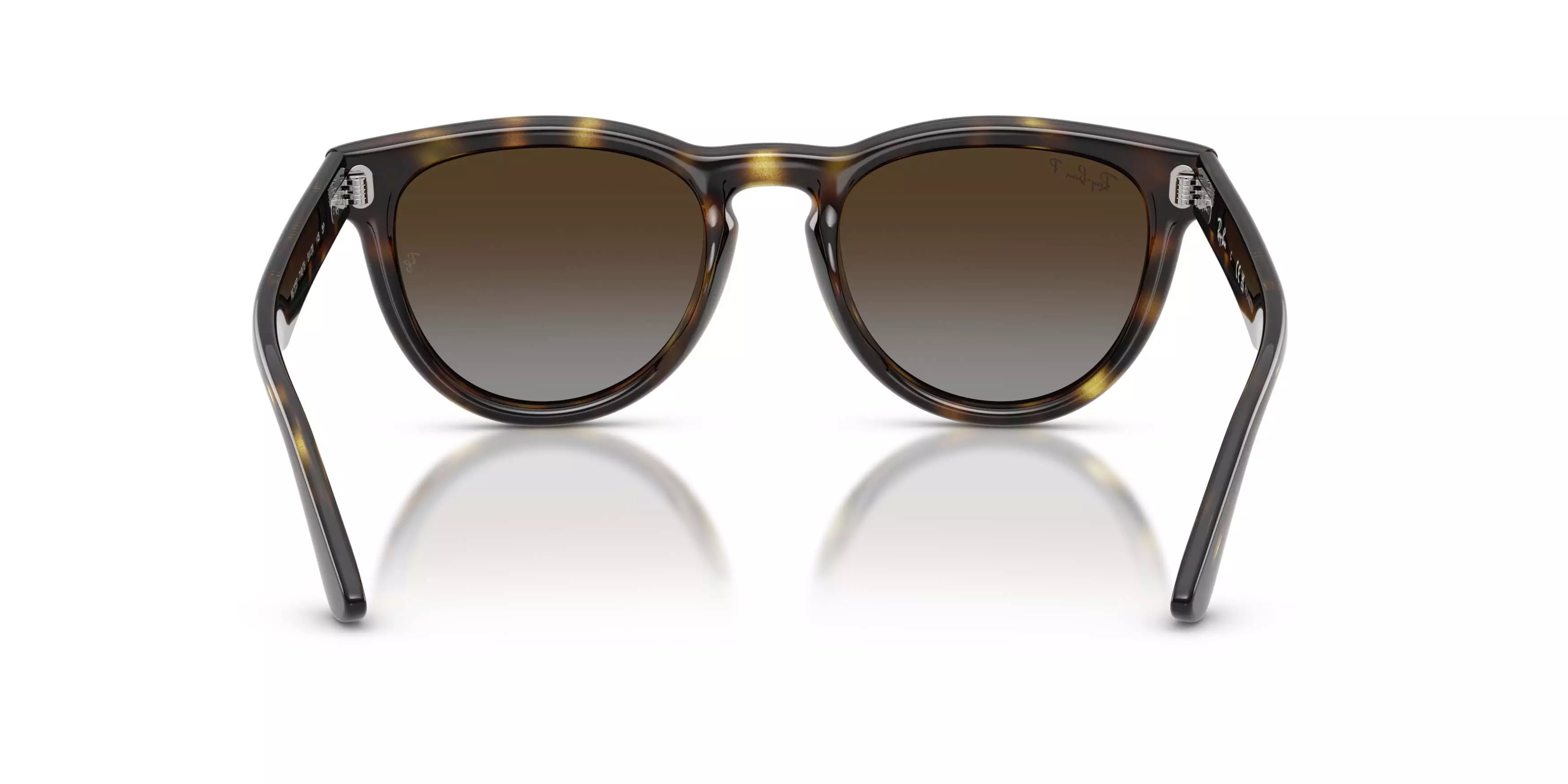 Ray-Ban RB2237 Light Grey Gradient Brown Polarized Sunglasses - Havana - BROWN/GREY
