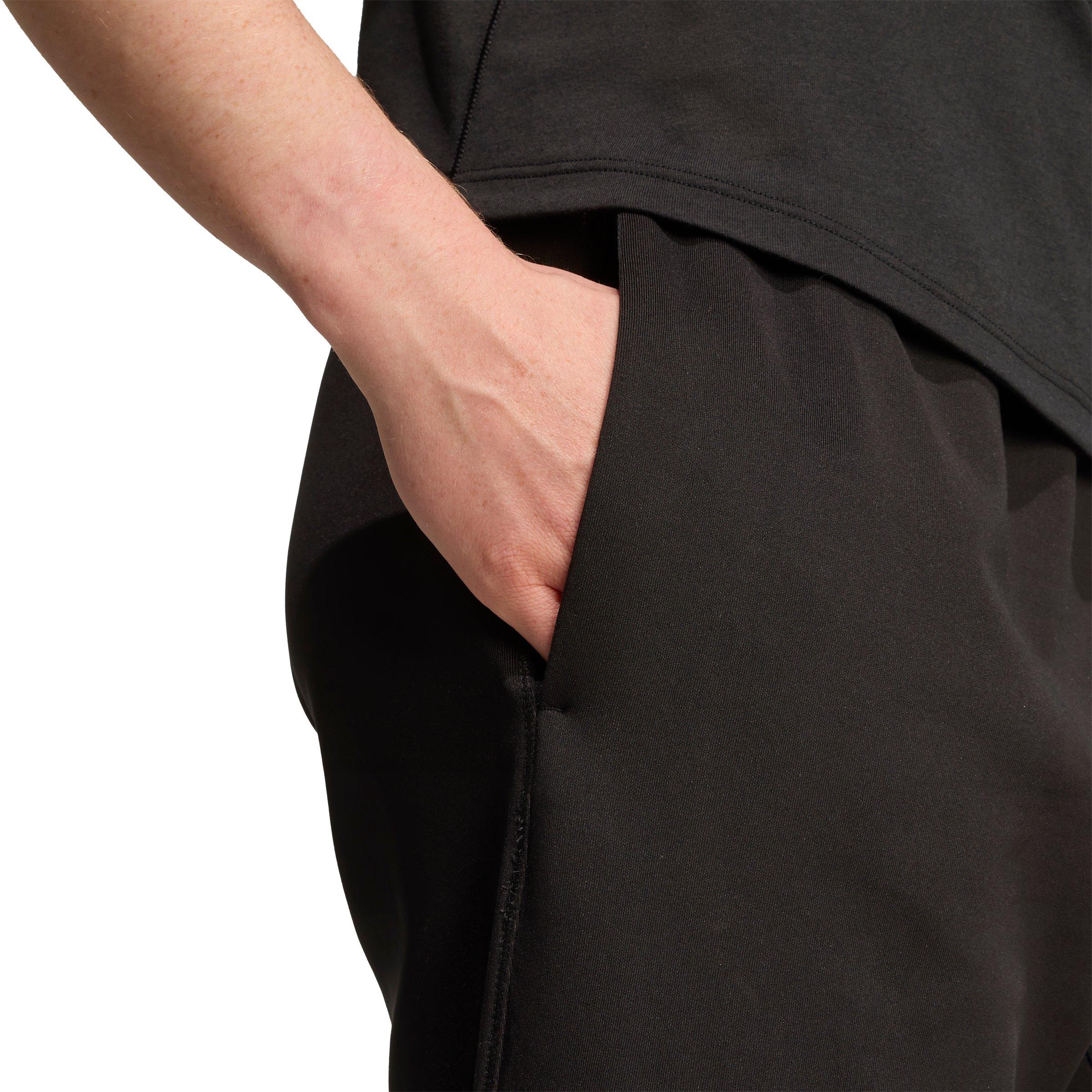 adidas Women's Yoga Essentials Pant With Cuffs - Black - BLACK Thumbnail View 3