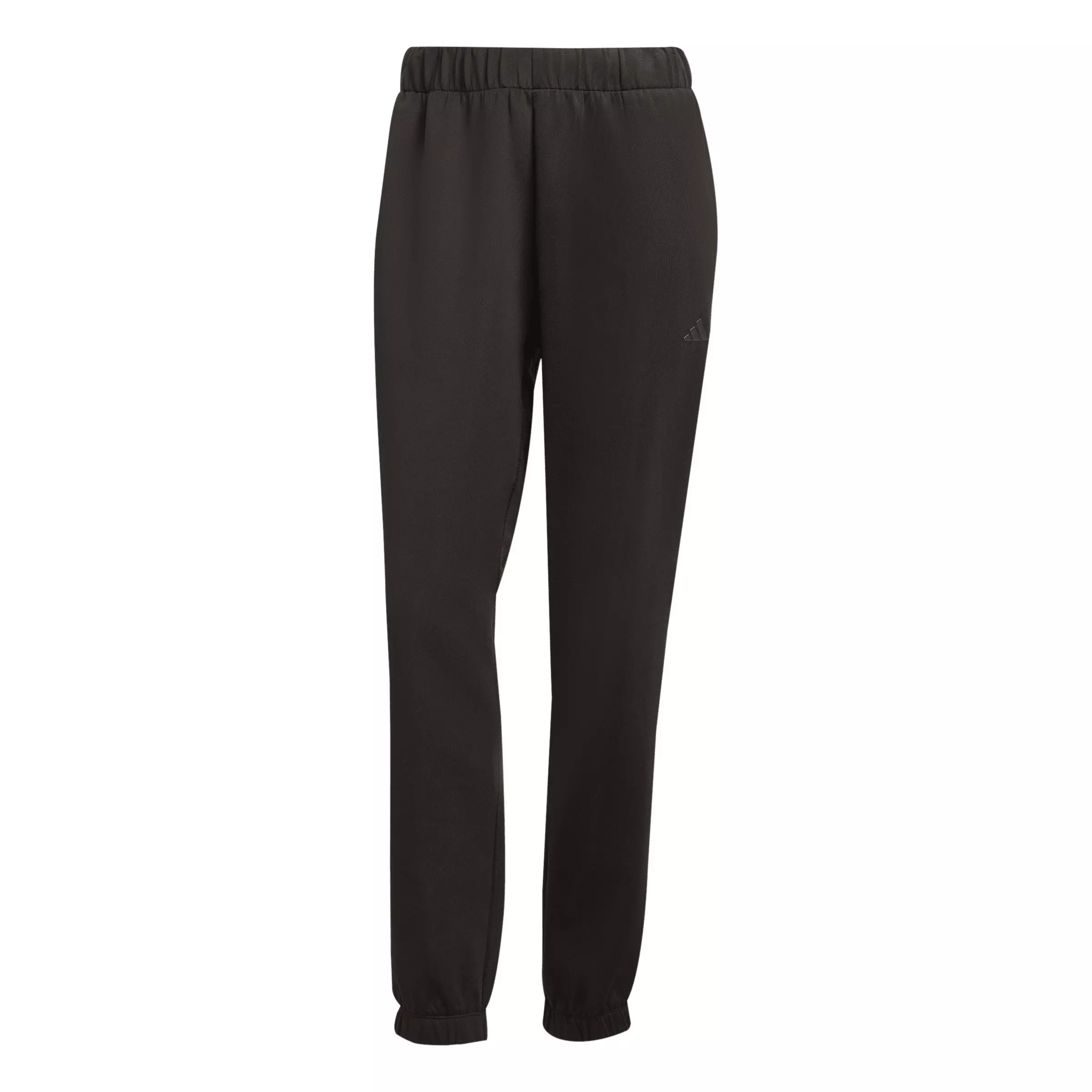 adidas Women's Yoga Essentials Pant With Cuffs - Black - BLACK