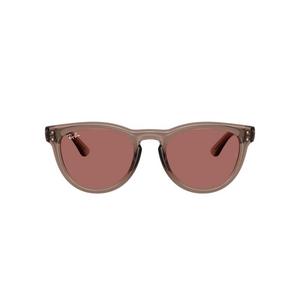 Ray-Ban RB2237 Transparent Light Brown Sunglasses - Dark Violet - TAN/PURPLE