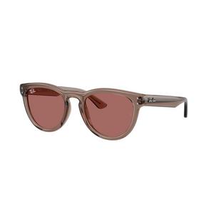 Ray-Ban RB2237 Transparent Light Brown Sunglasses - Dark Violet - TAN/PURPLE