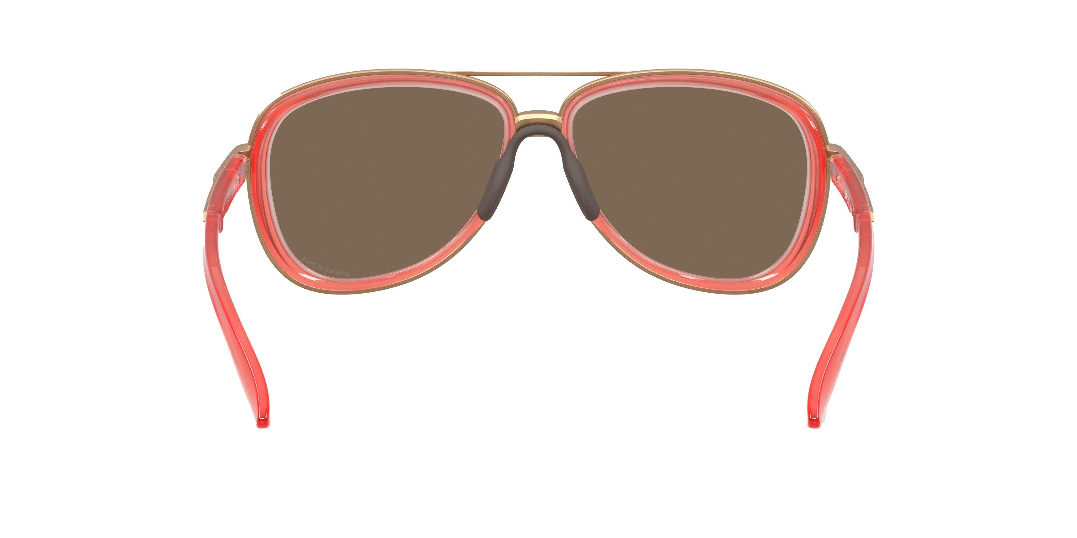 Oakley Split Time Prizm Rose Gold Sunglasses - Matte Translucent Peach - PINK Thumbnail View 2