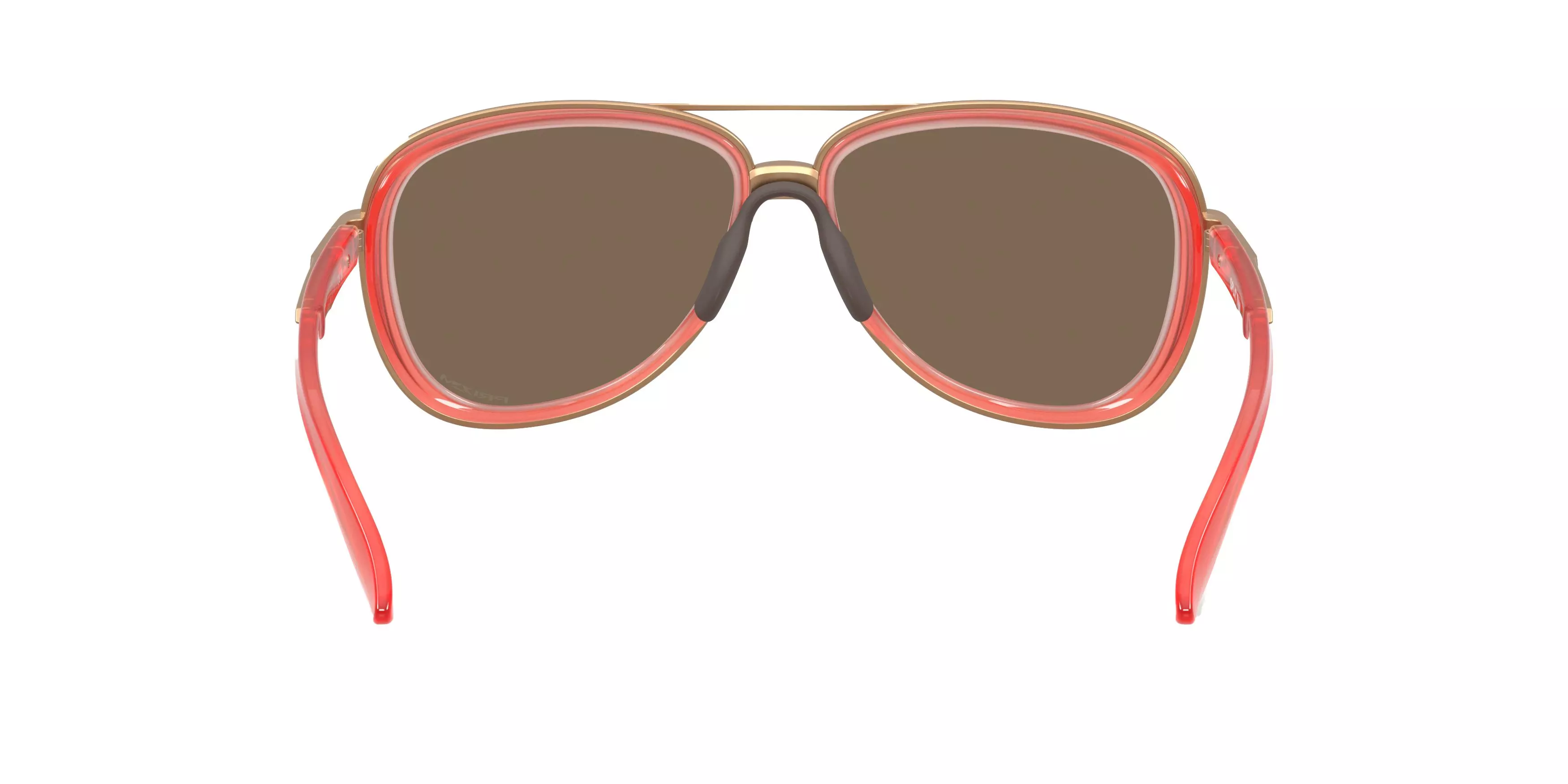 Oakley Split Time Prizm Rose Gold Sunglasses - Matte Translucent Peach - PINK