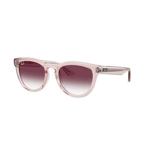 Ray-Ban RB2237 Clear Gradient Dark Violet Sunglasses - Transparent Pink - PINK/PURPLE