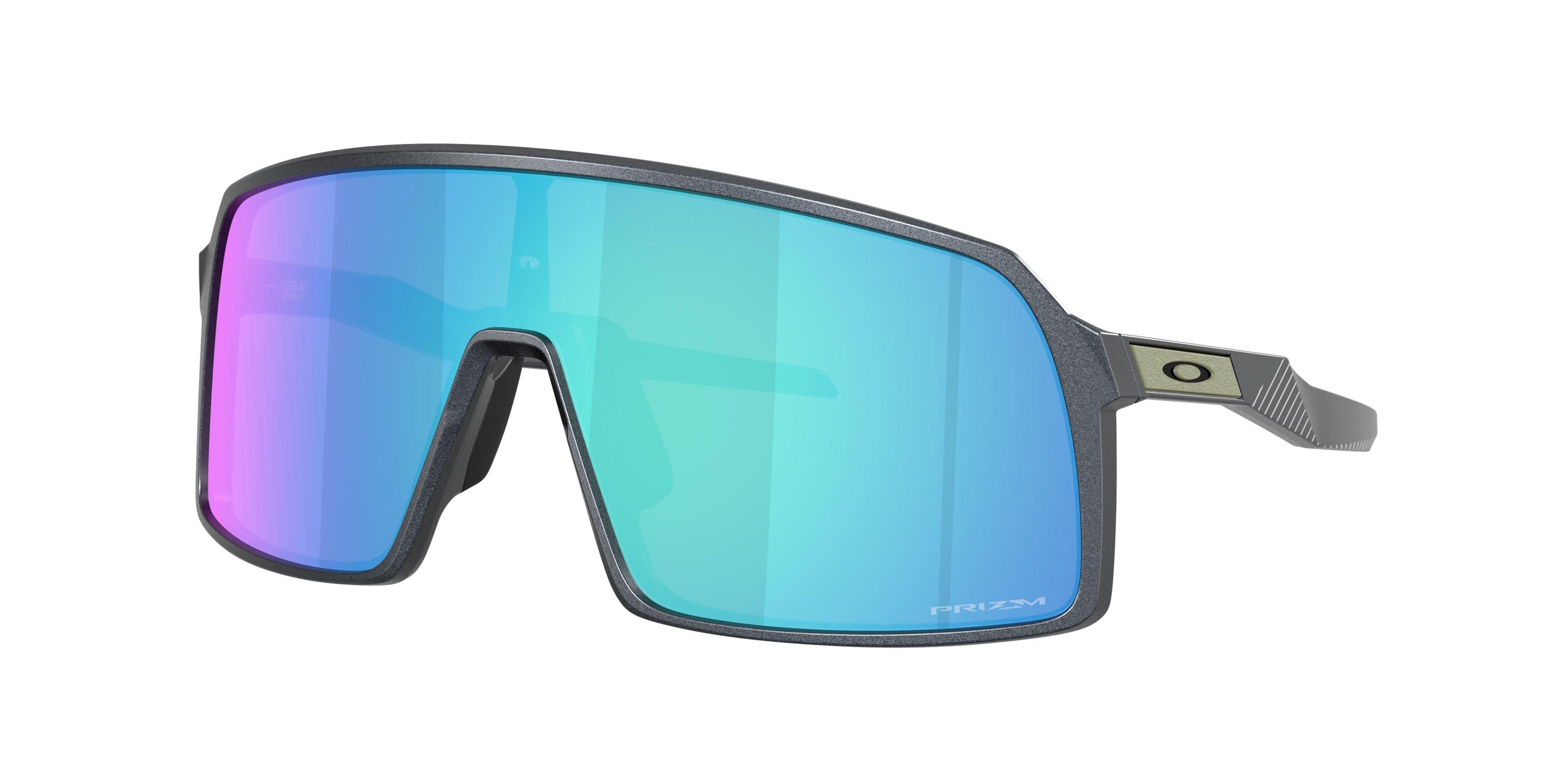 Oakley Sutro Prizm Sapphire Sunglasses - Blue Steel - BLUE Thumbnail View 1