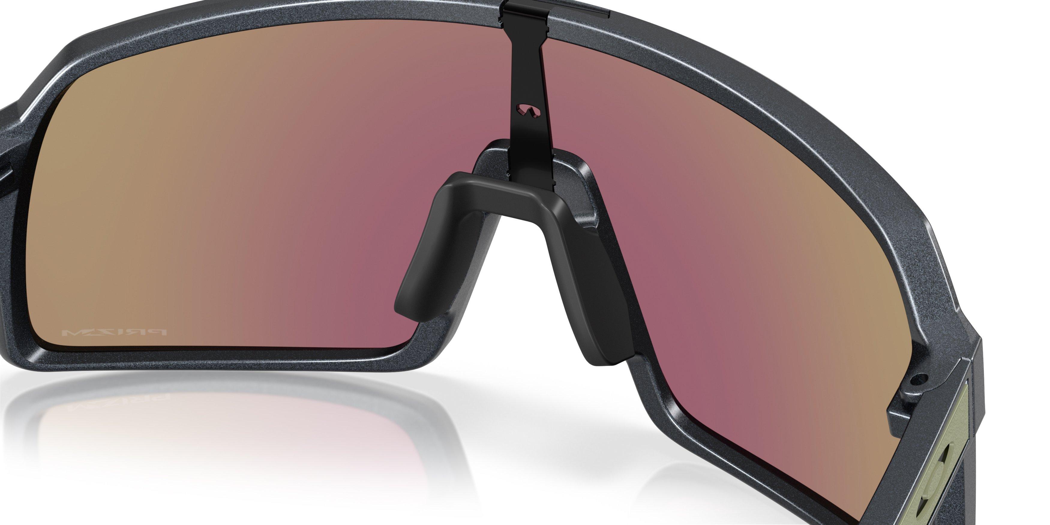 Oakley Sutro Prizm Sapphire Sunglasses - Blue Steel - BLUE Thumbnail View 6