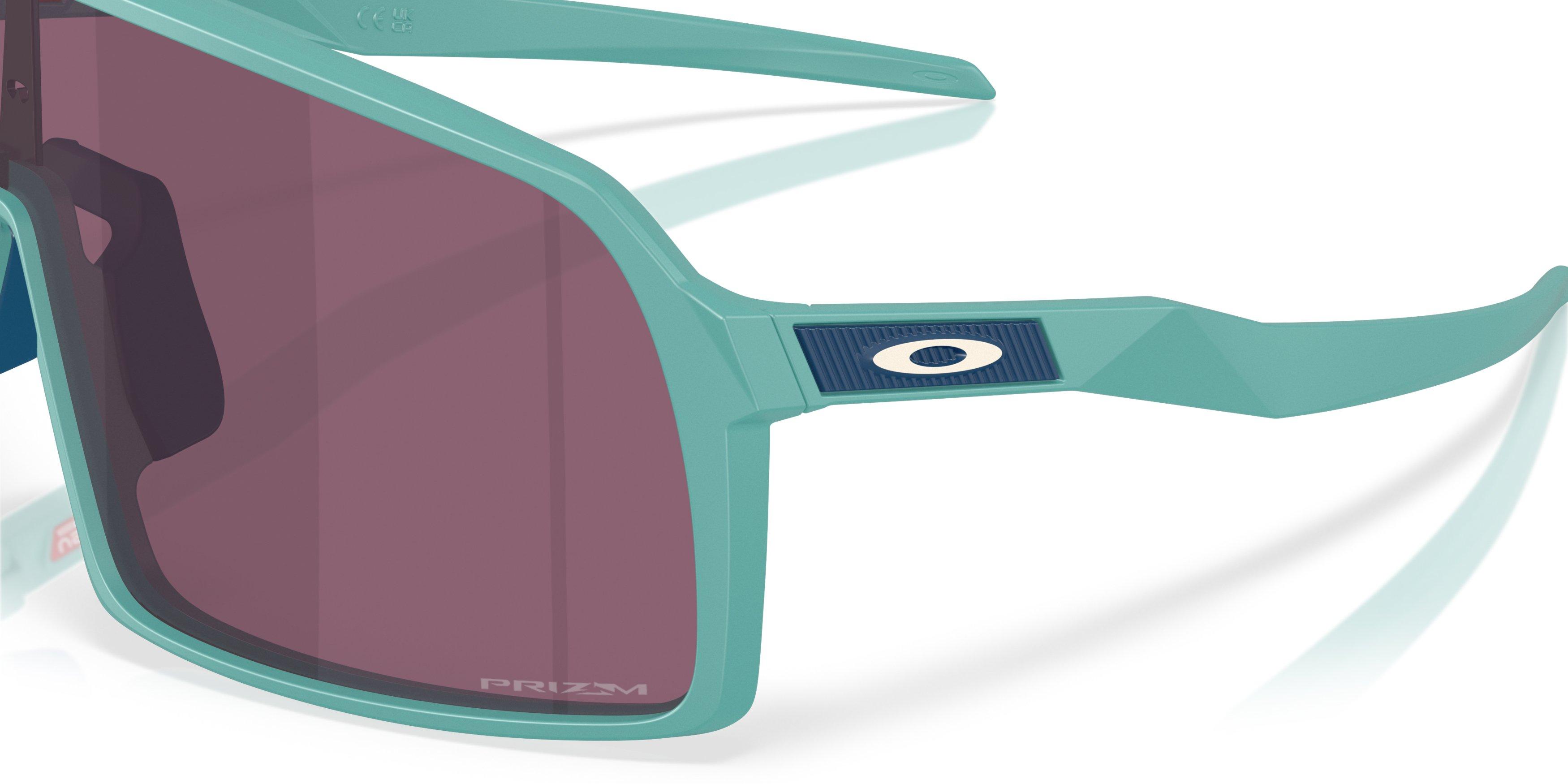 Oakley Sutro Prizm Road Black Sunglasses - Matte Pacific - BLUE Thumbnail View 5
