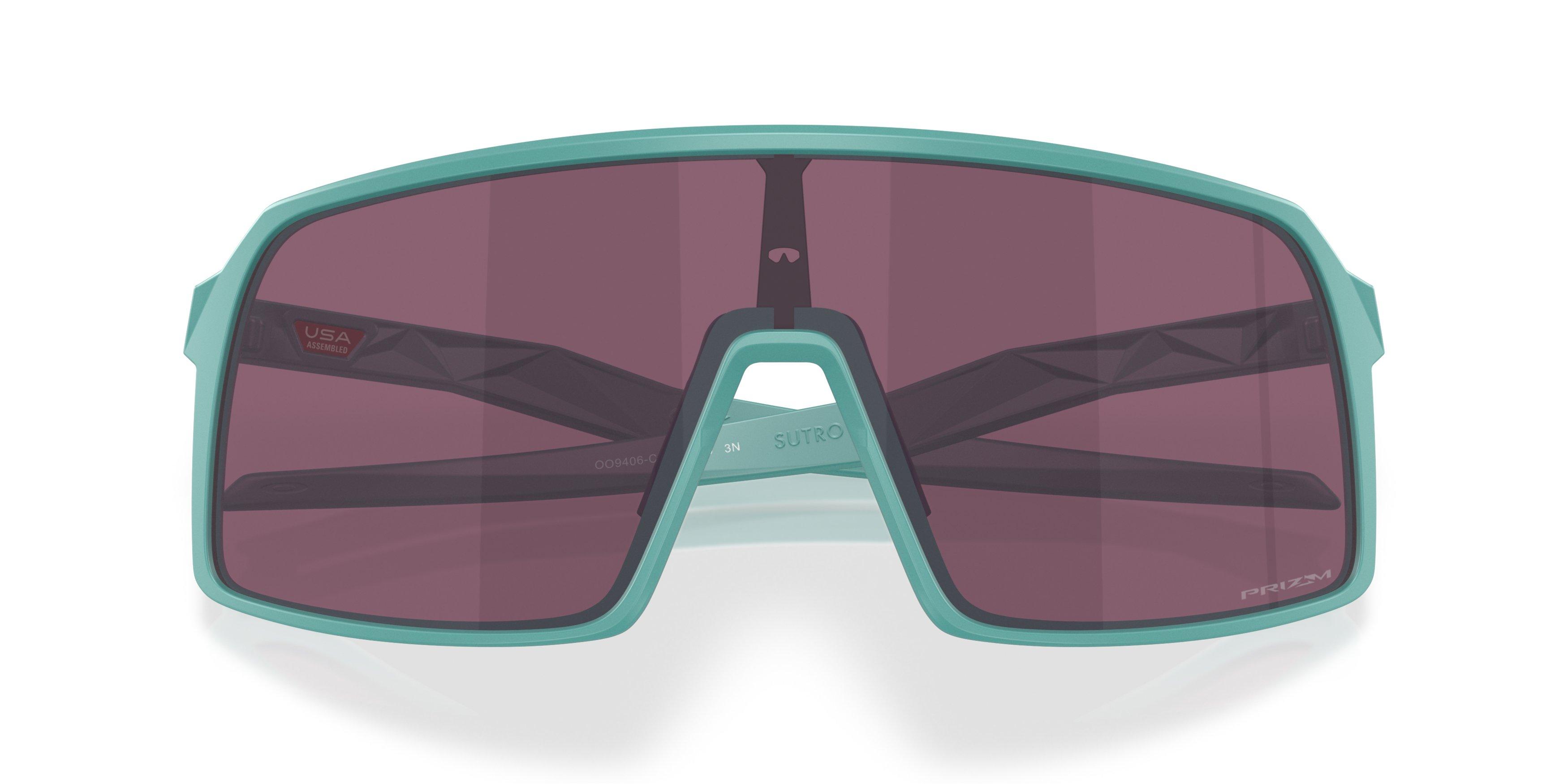 Oakley Sutro Prizm Road Black Sunglasses - Matte Pacific - BLUE Thumbnail View 7