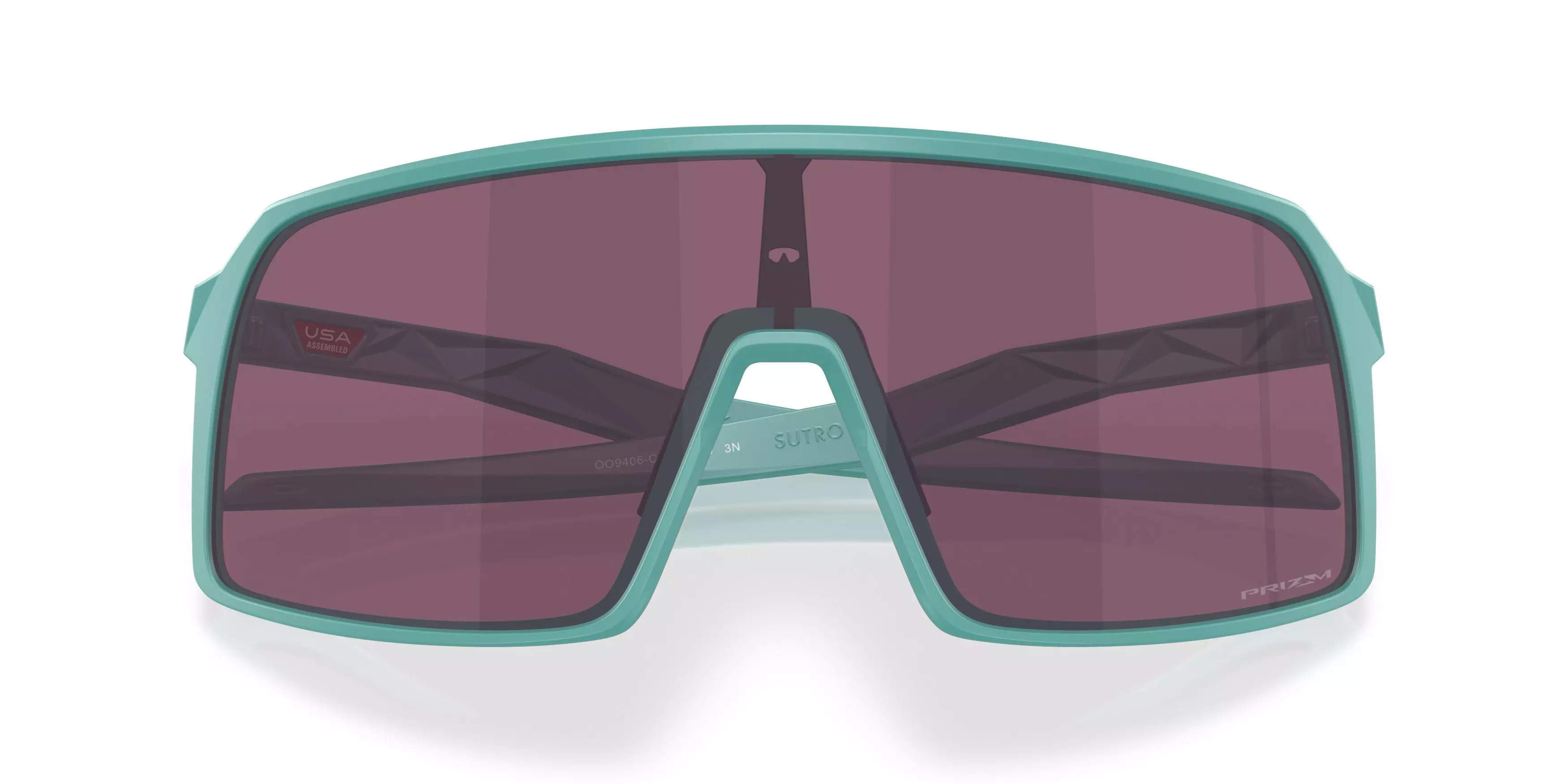 Oakley Sutro Prizm Road Black Sunglasses - Matte Pacific - BLUE