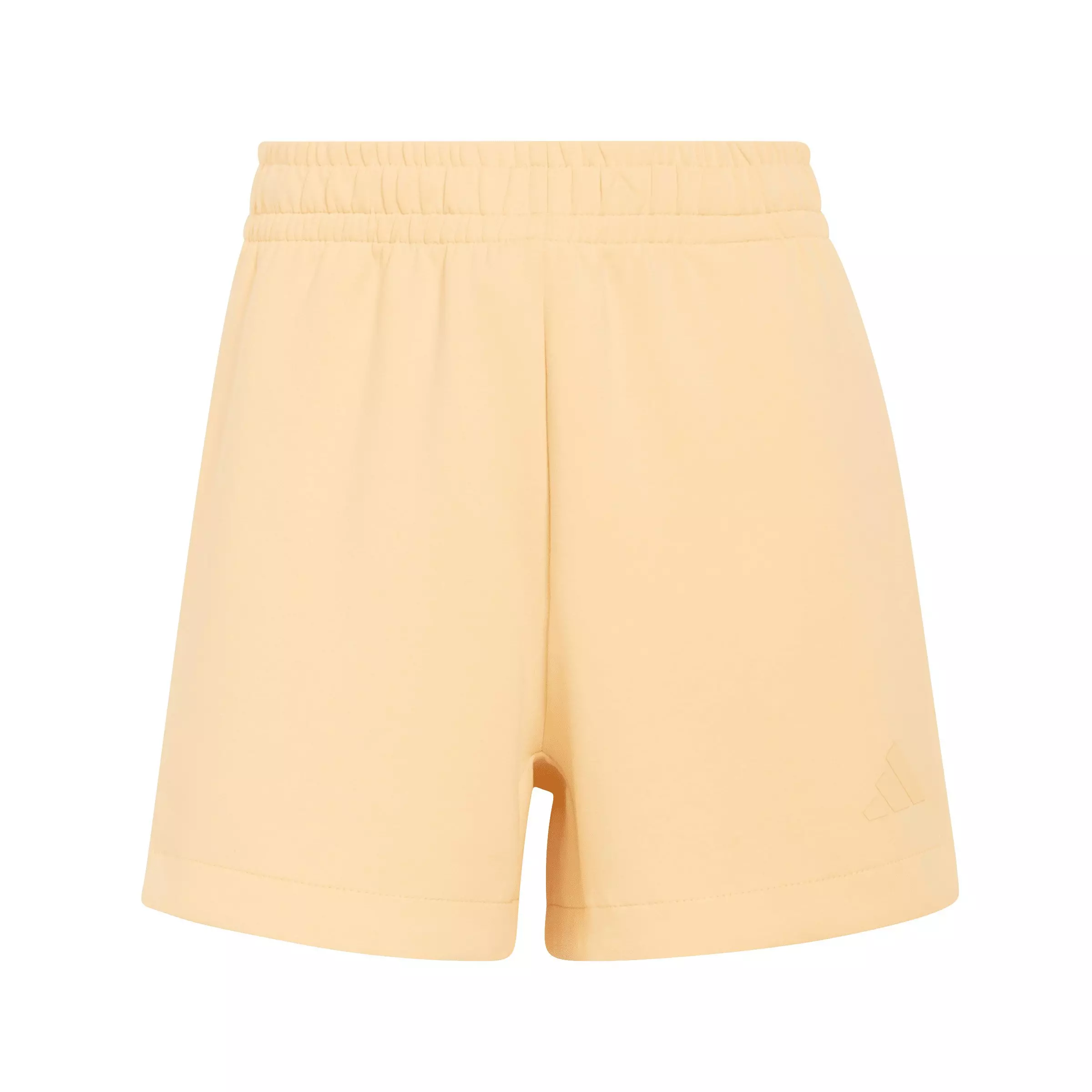 adidas Women's Soft Lux Loose Shorts - Orange - ORANGE