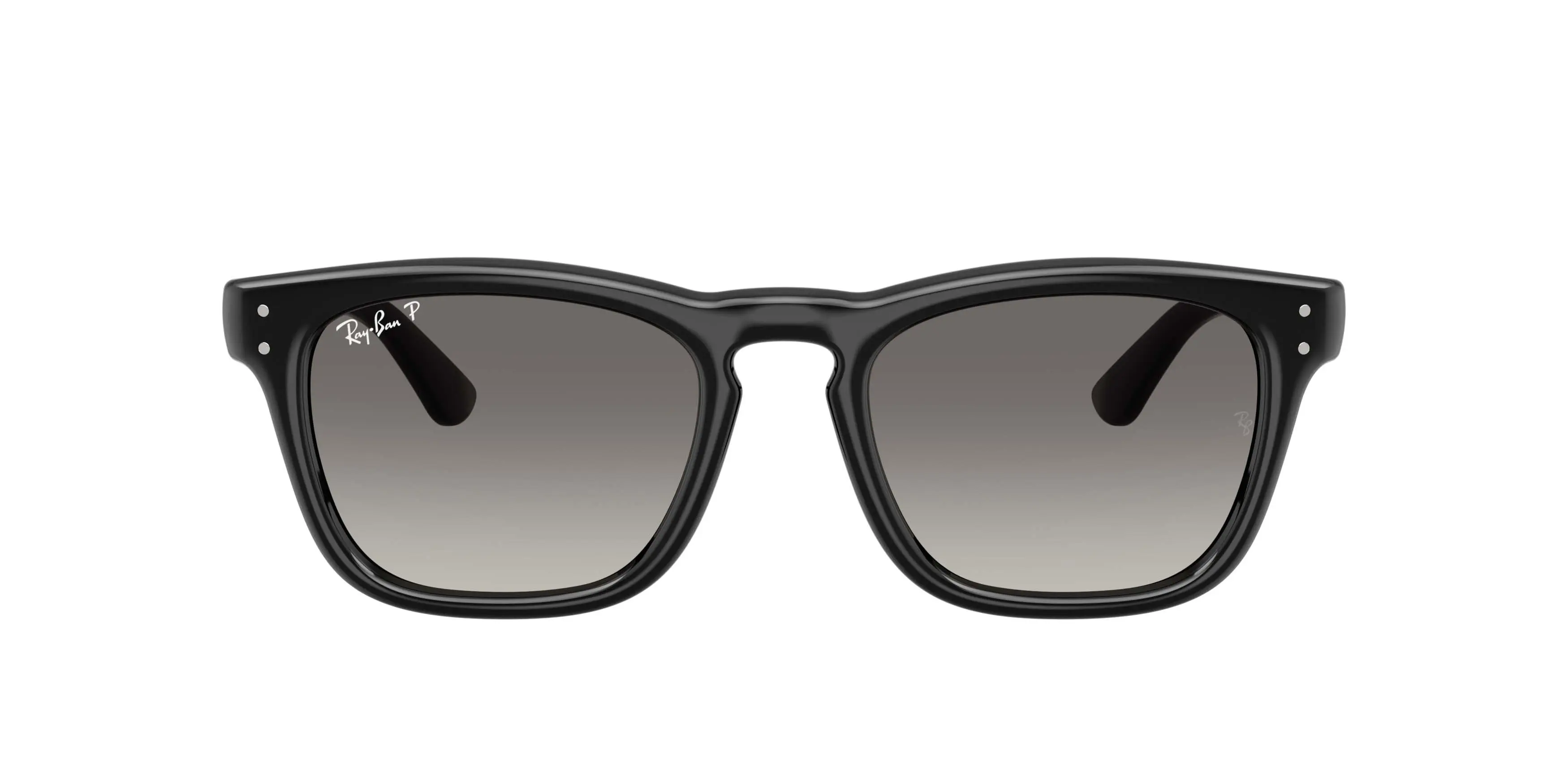 Ray-Ban RB2238 Light Grey Gradient Grey Polarized Sunglasses - Black - BLACK/GREY