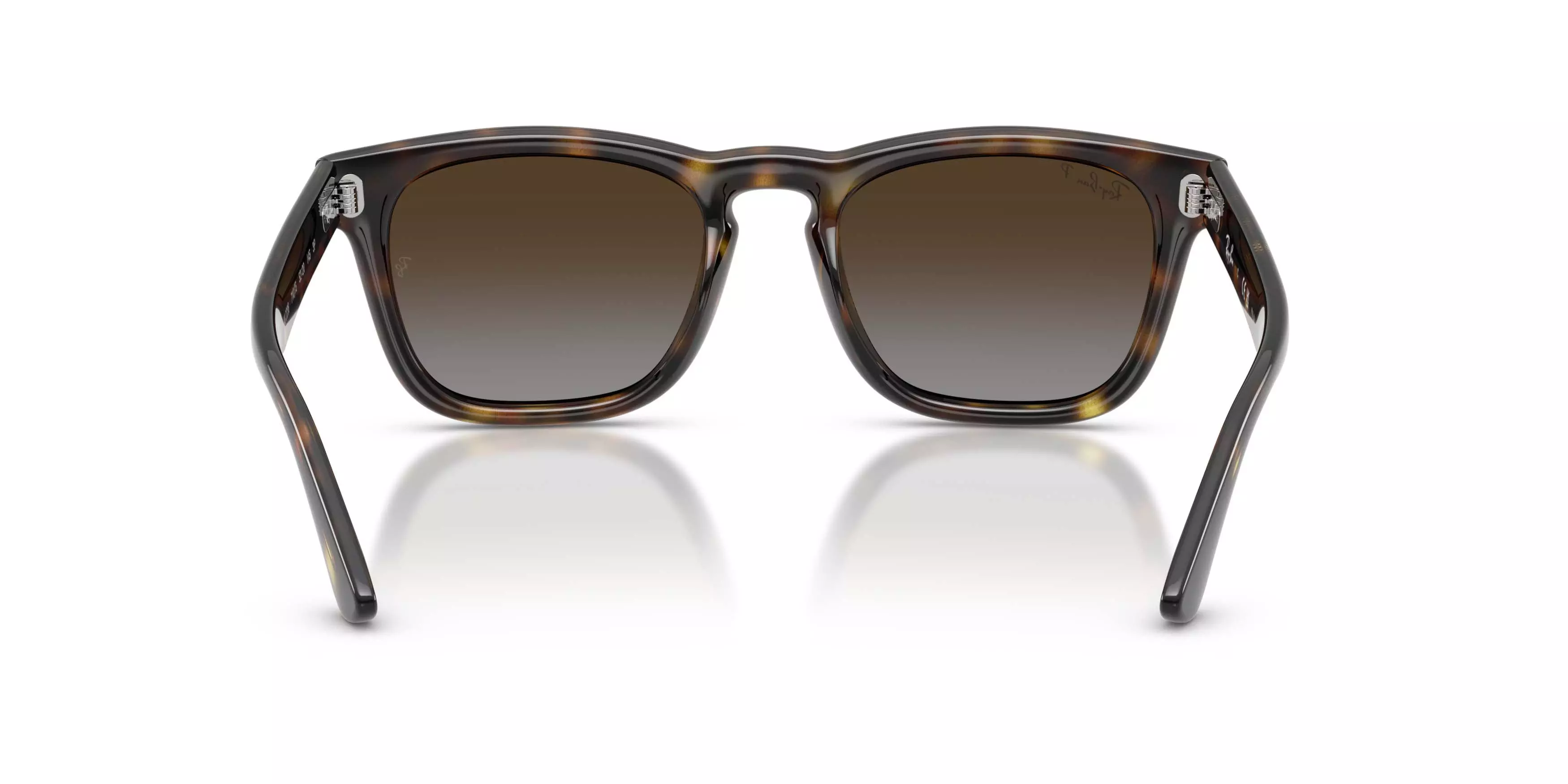 Ray-Ban RB2238 Light Grey Gradient Brown Polarized Sunglasses - Havana - BROWN/GREY