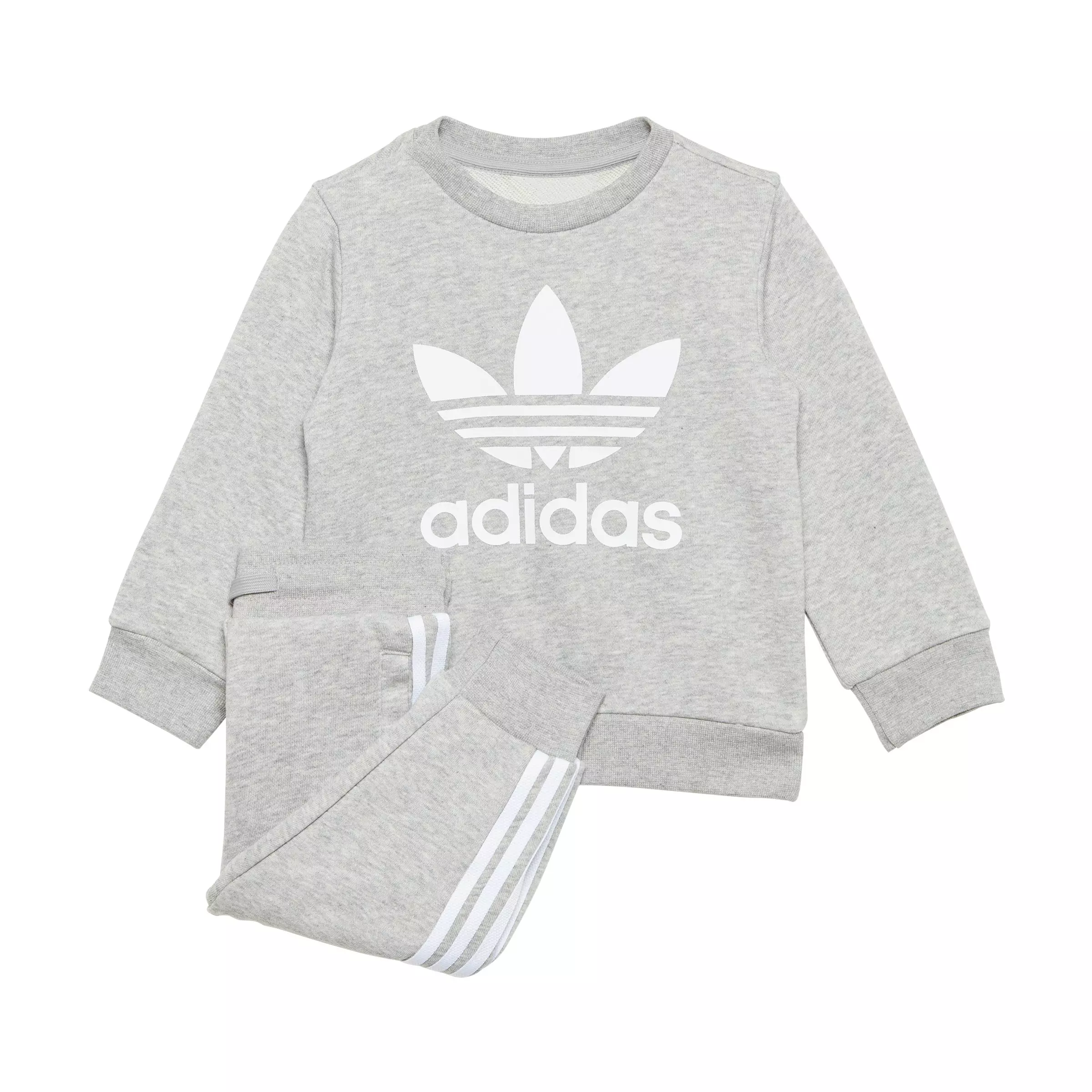 adidas Originals Toddler Kids' Crew Set - Grey/White - GREY/WHITE
